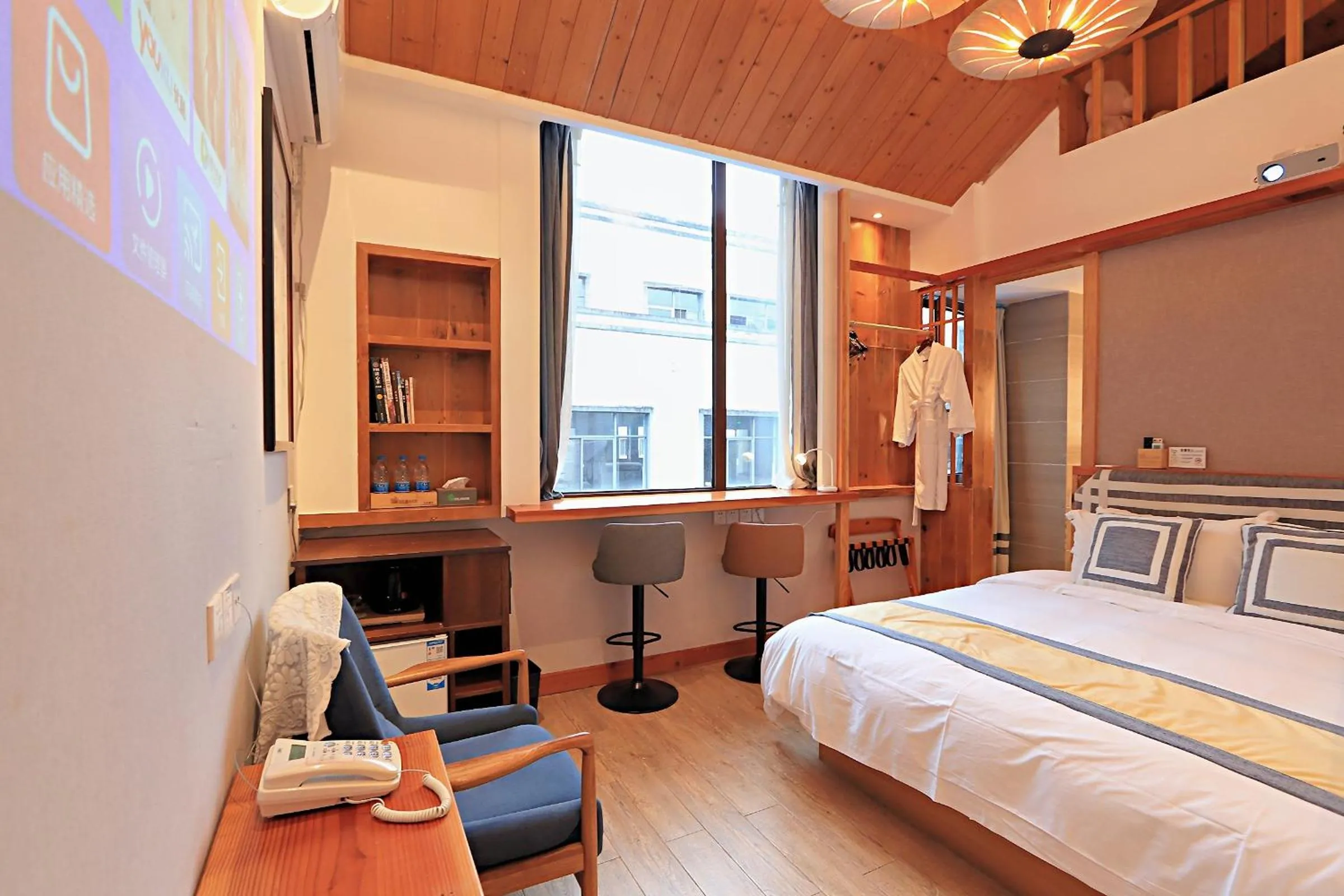 Photo of the whole room, Bed in Mild Spring Boutique Hotel