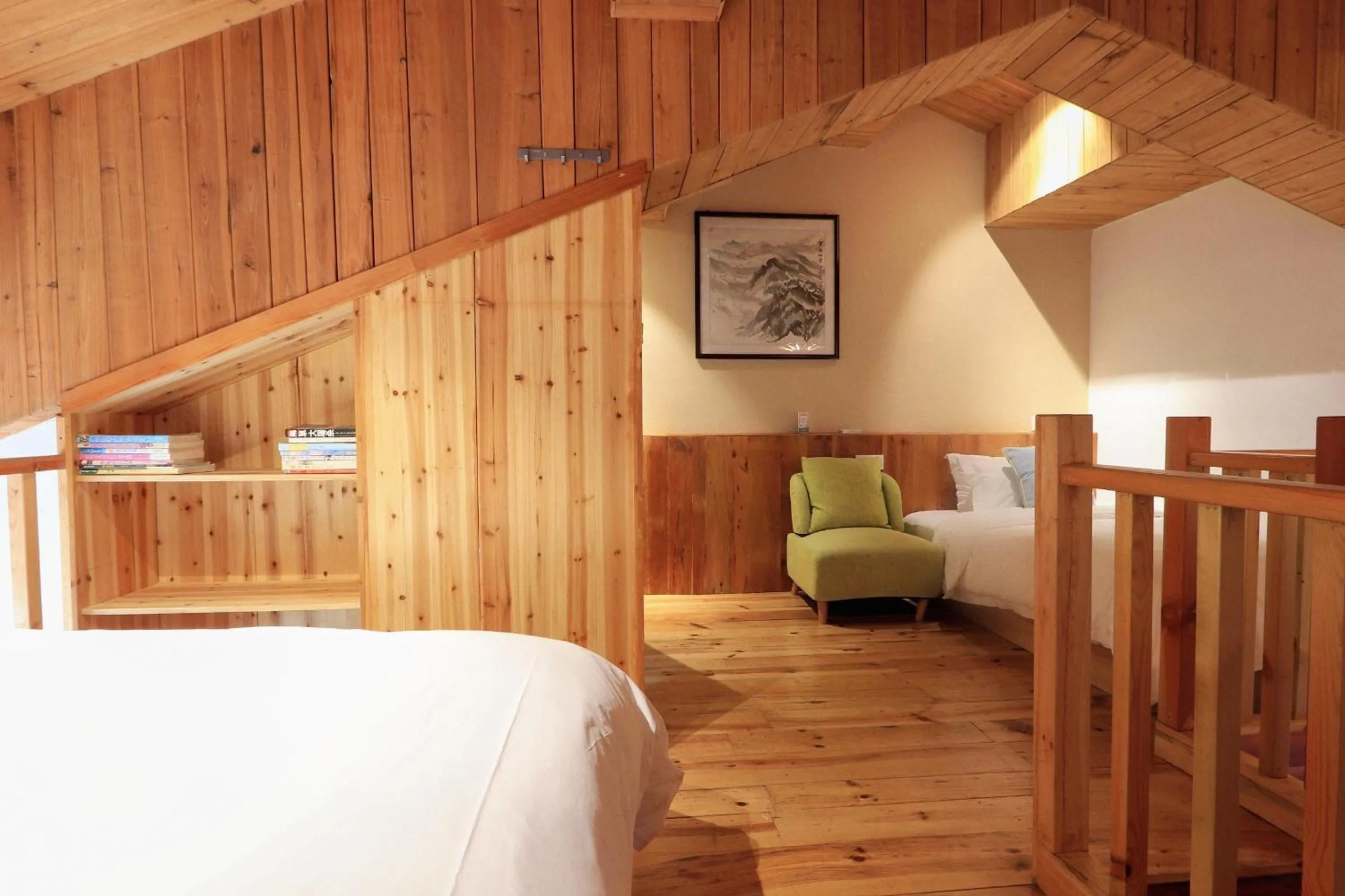 Photo of the whole room, Bed in Mild Spring Boutique Hotel