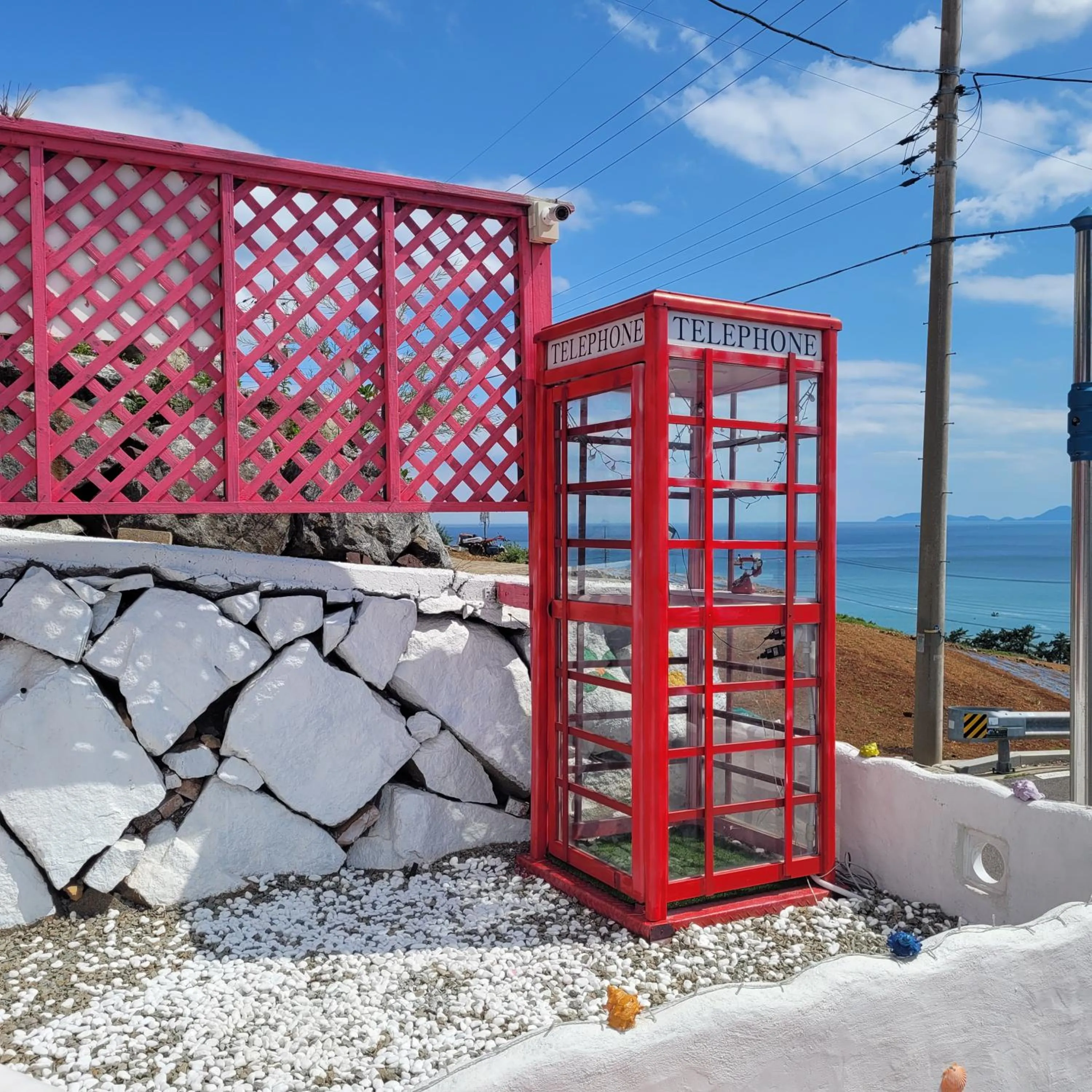 Inner courtyard view in Soulmate Pension