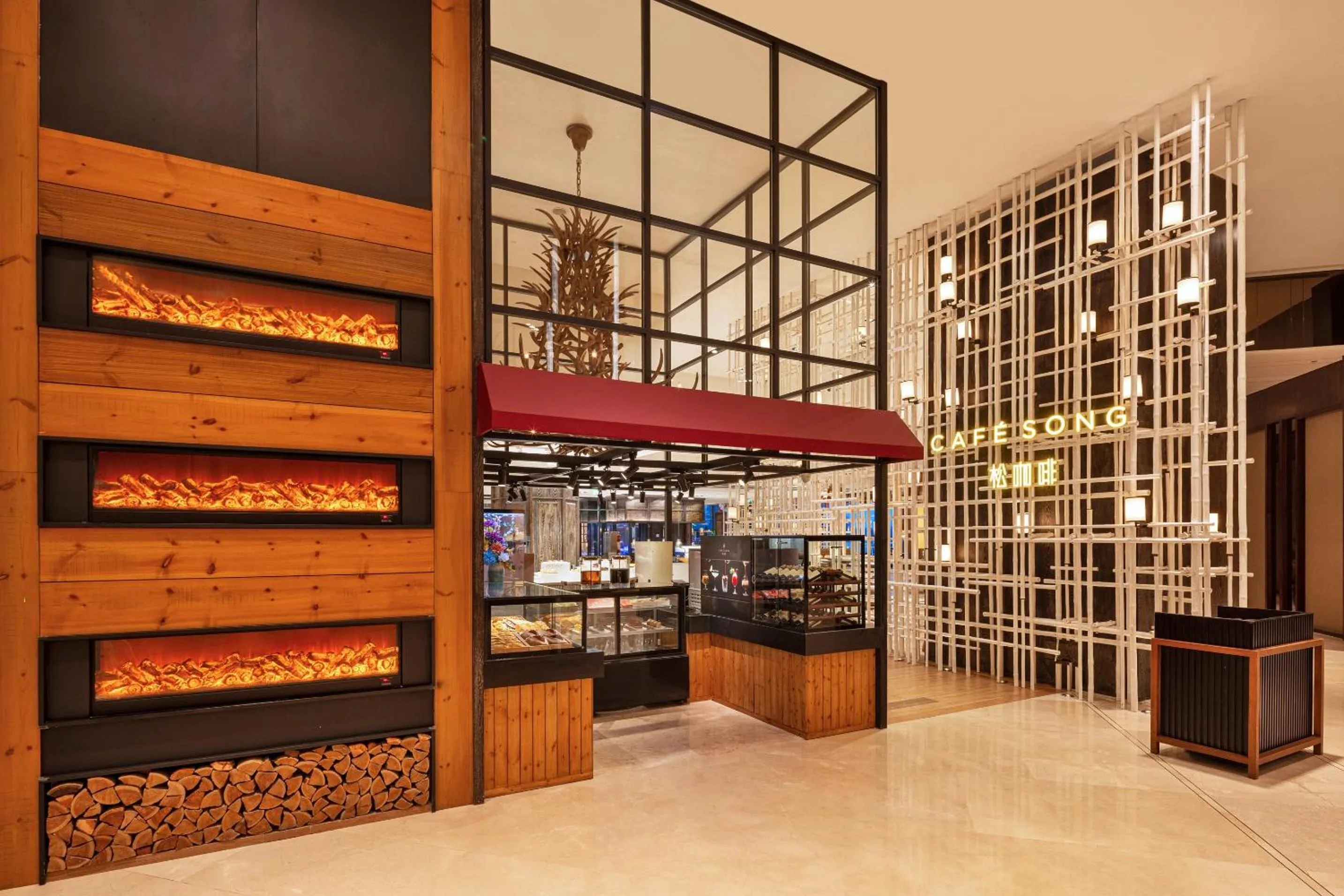 Restaurant/places to eat in Shangri-La Songbei, Harbin