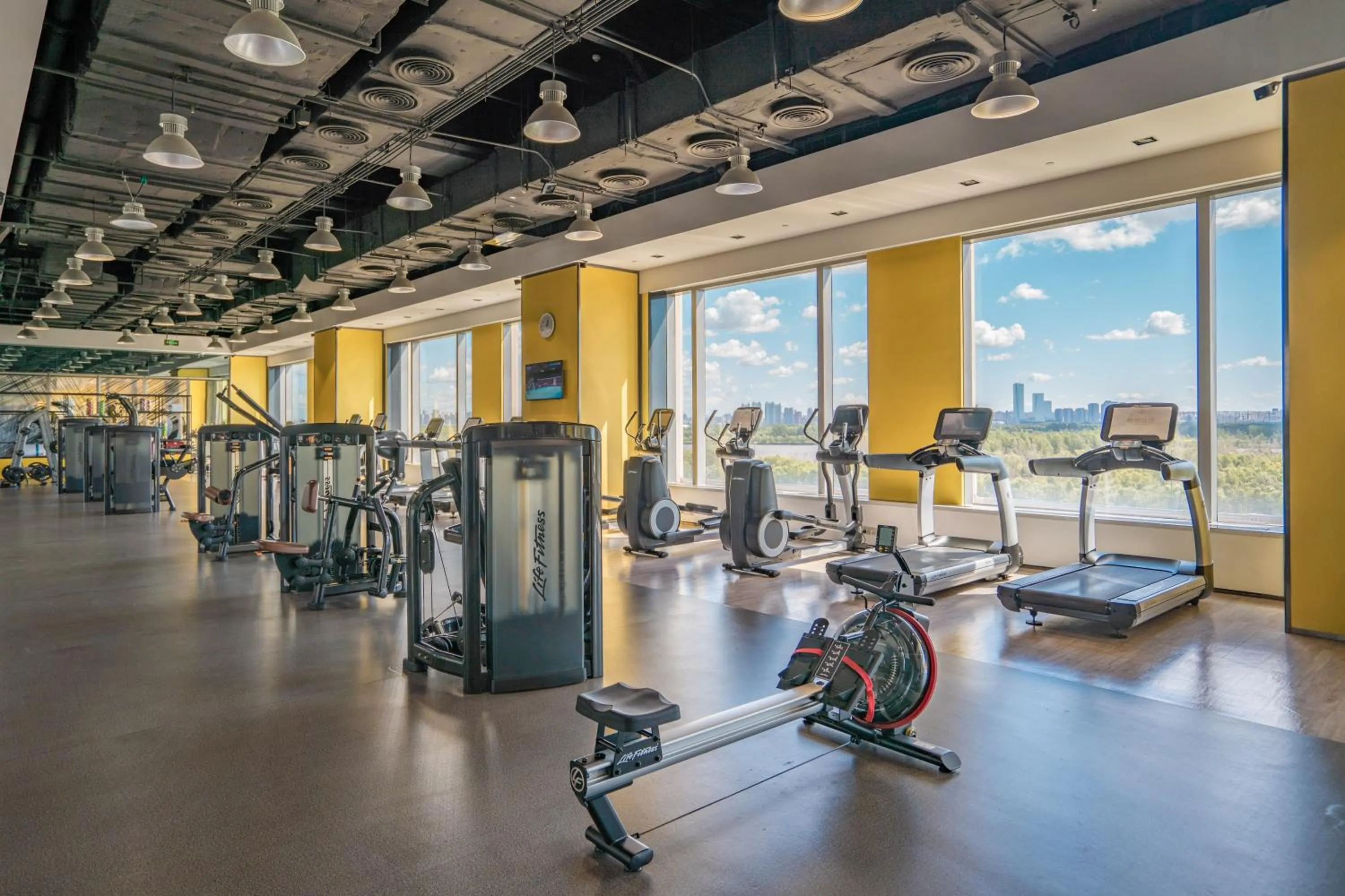 Fitness centre/facilities in Shangri-La Songbei, Harbin