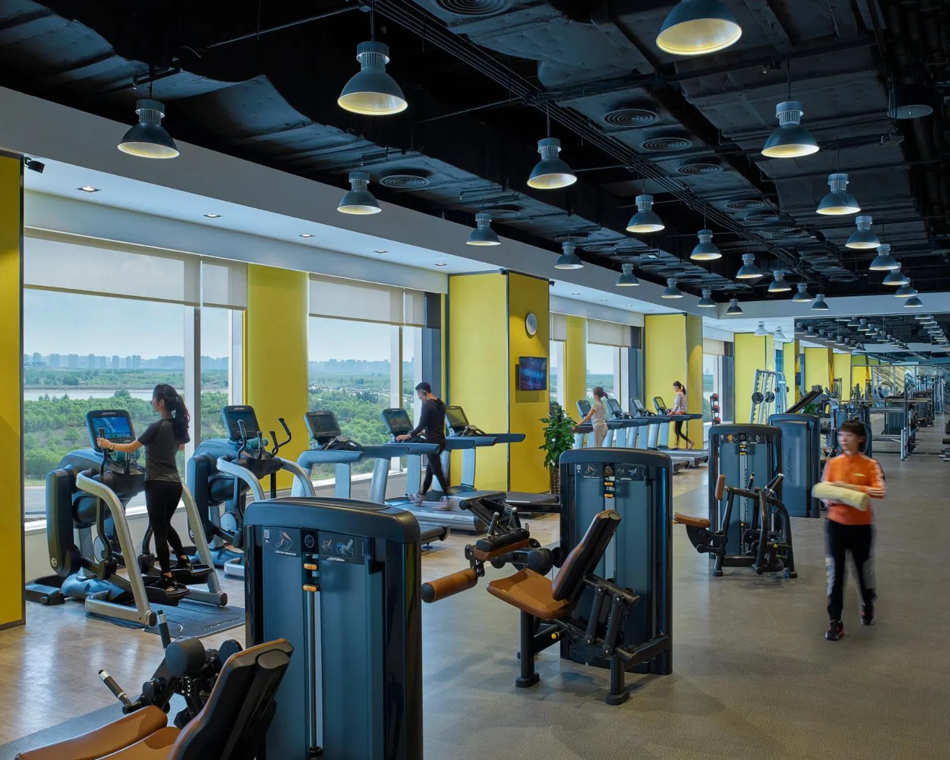 Fitness centre/facilities in Shangri-La Songbei, Harbin