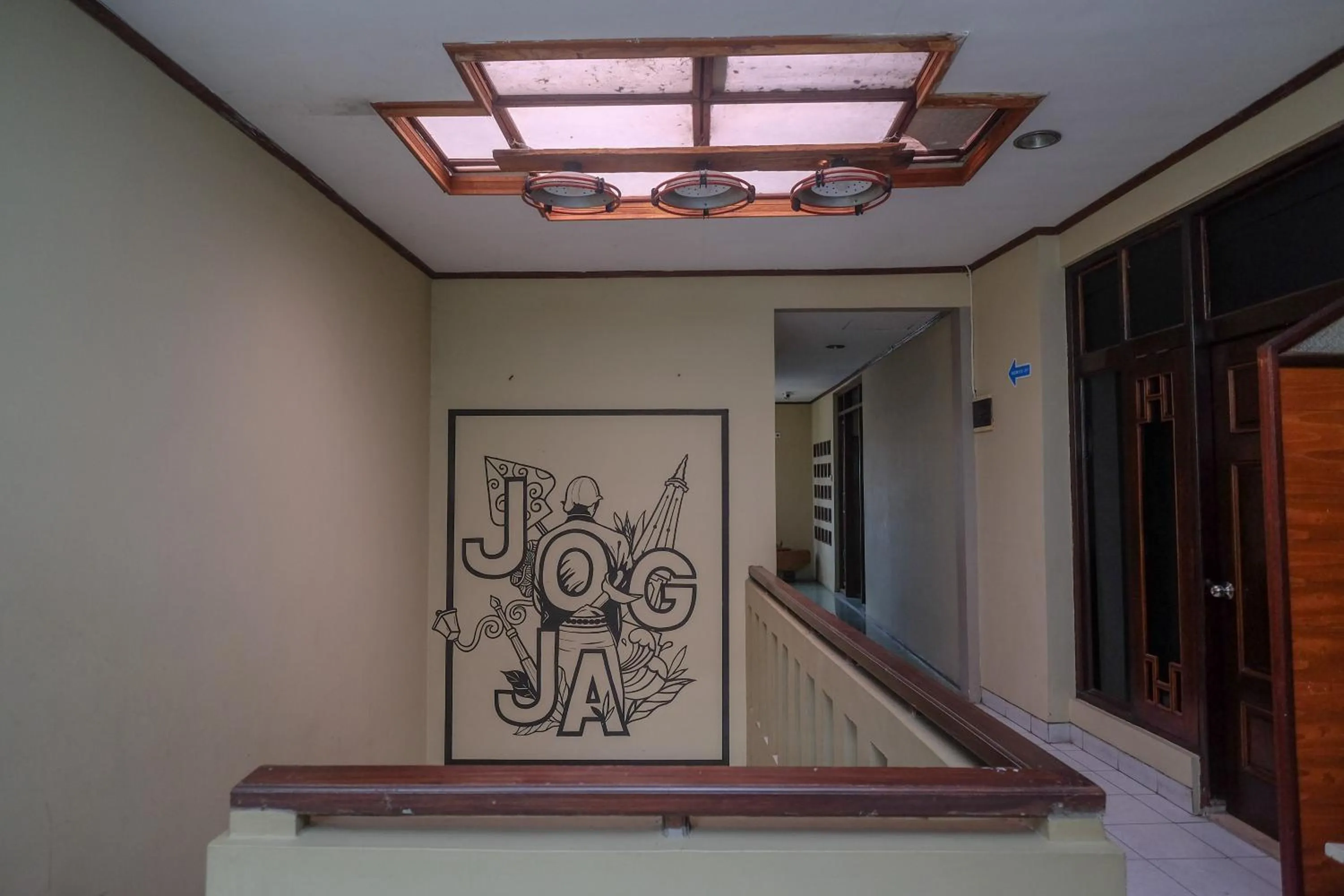 Decorative detail in Urbanview Hotel Syariah Wisnugraha by RedDoorz