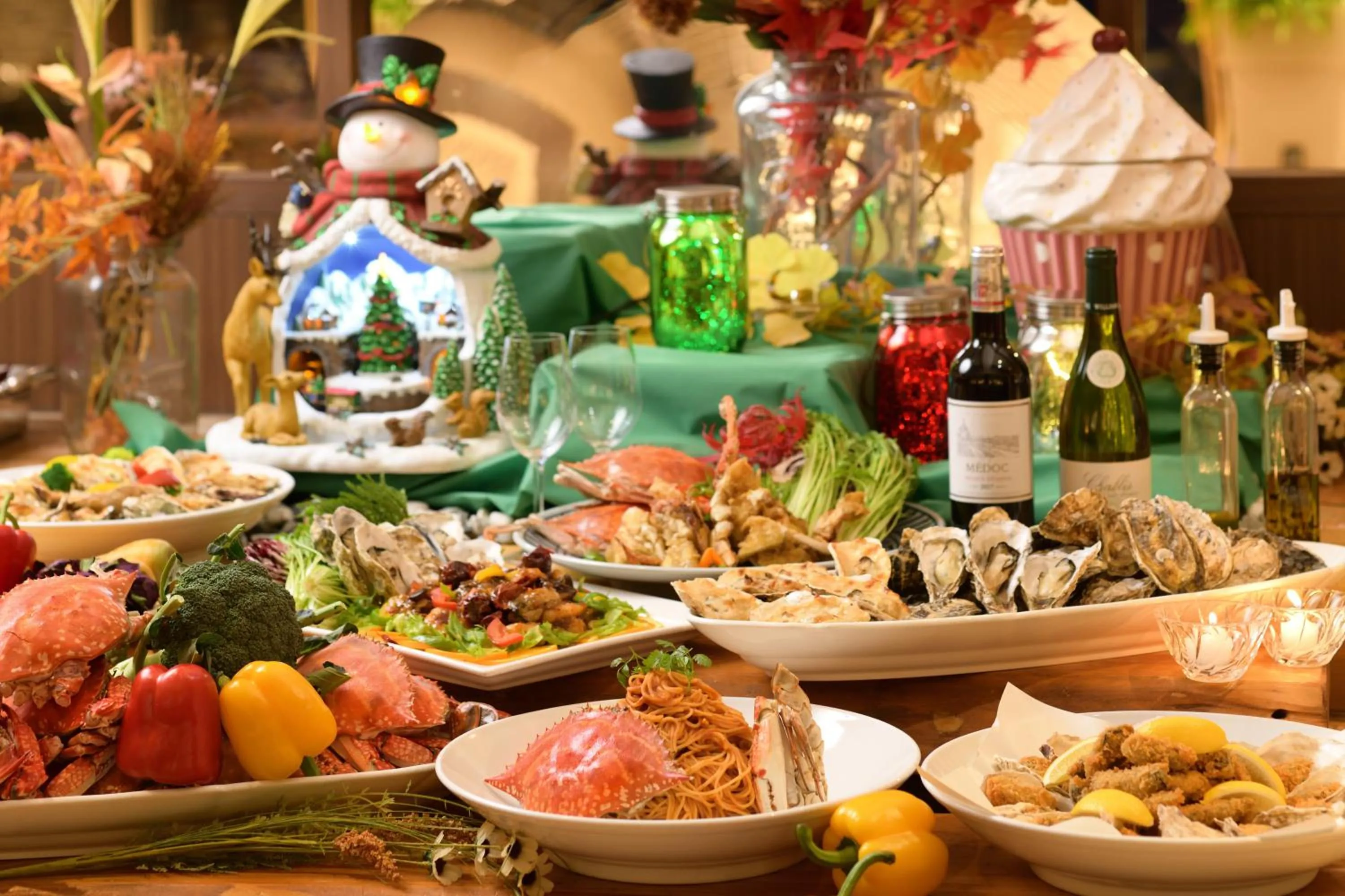 Food and drinks in Hotel Matsushima Taikanso