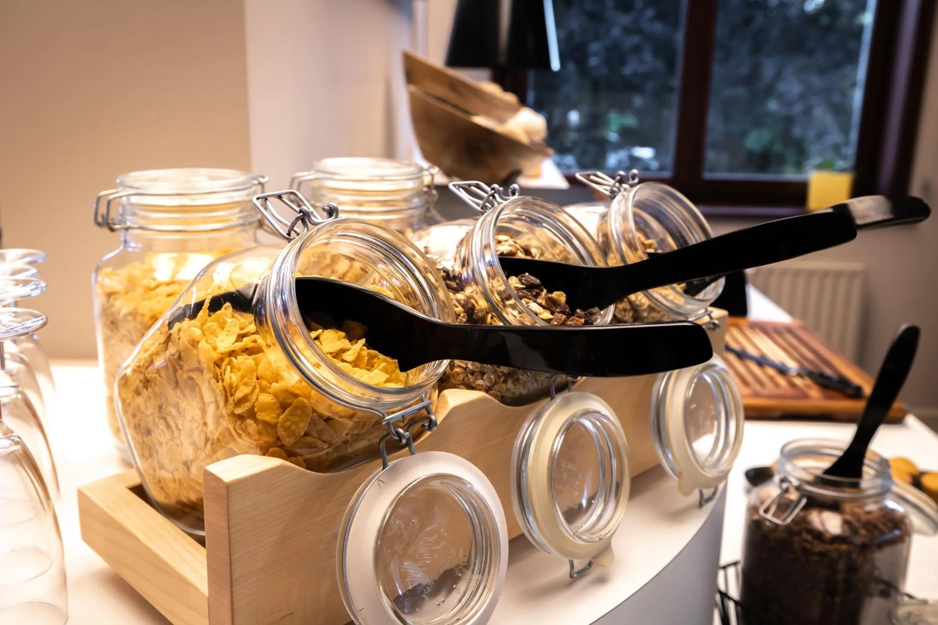 Buffet breakfast in Hotel Olympia in Bruges