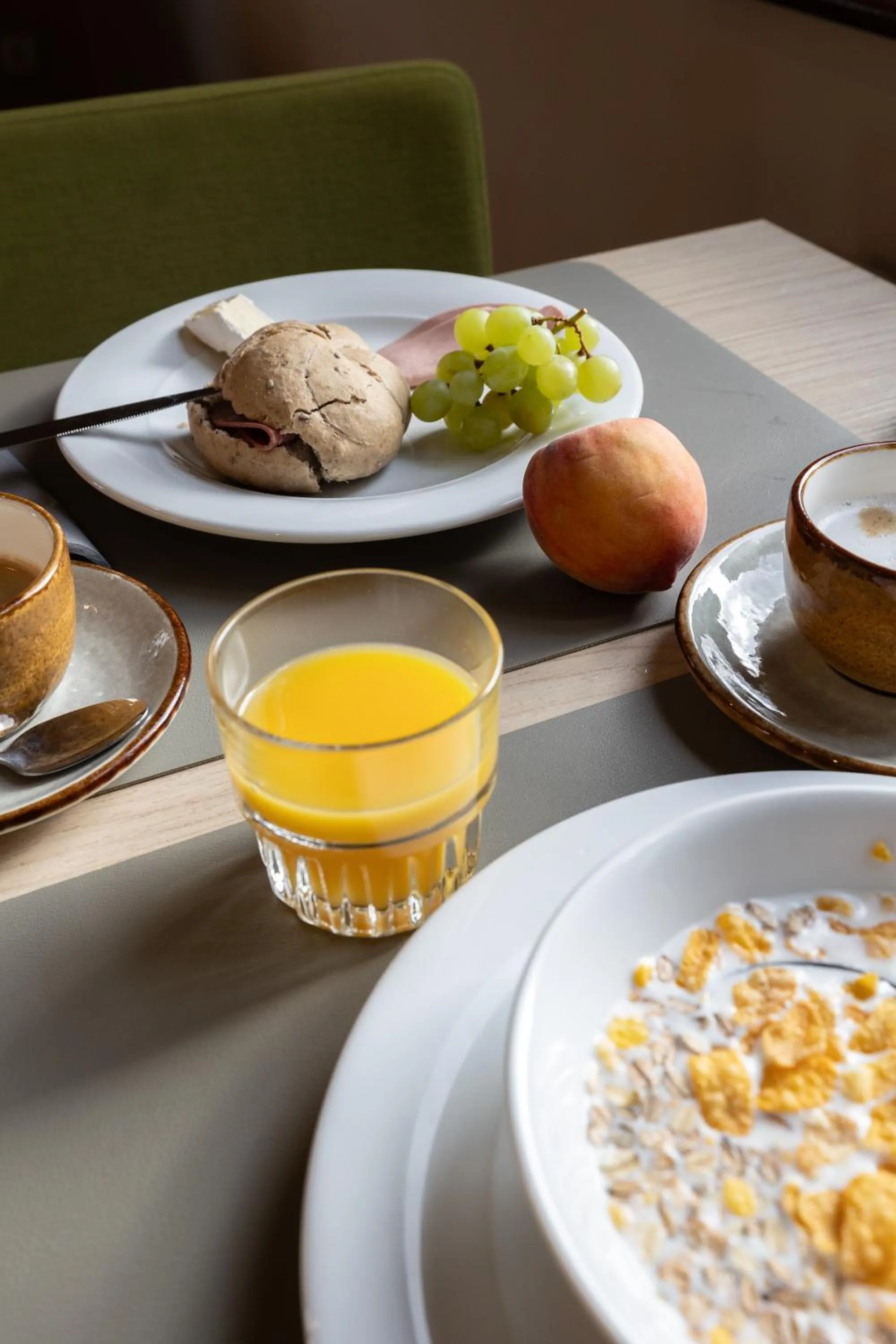 Food in Hotel Olympia in Bruges