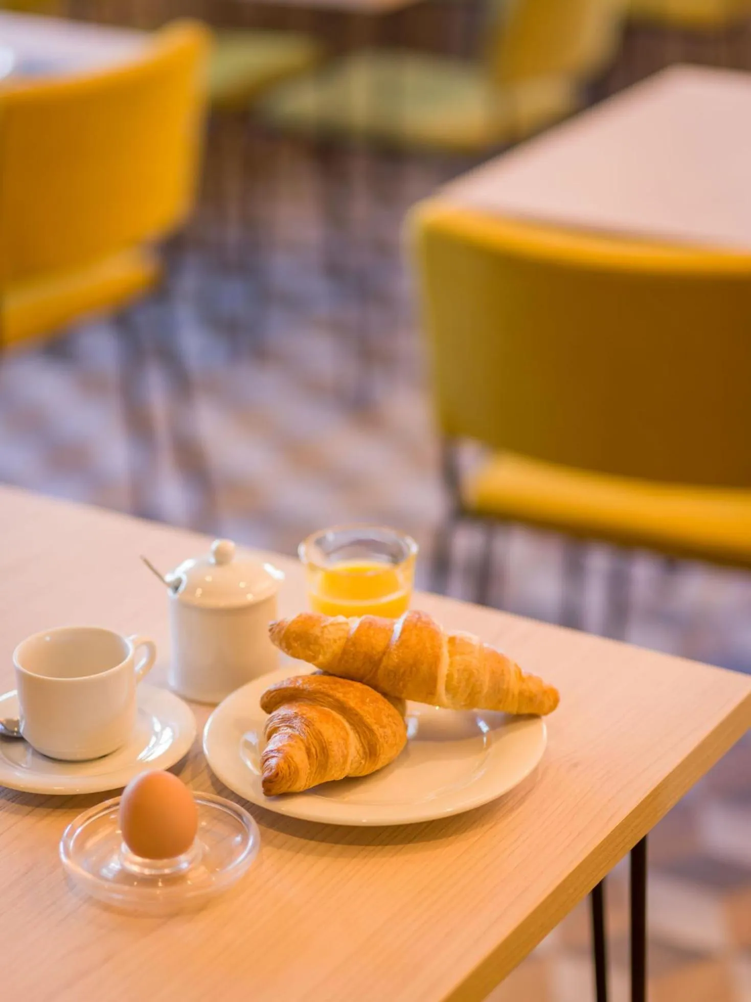 Breakfast in Hotel Olympia in Bruges