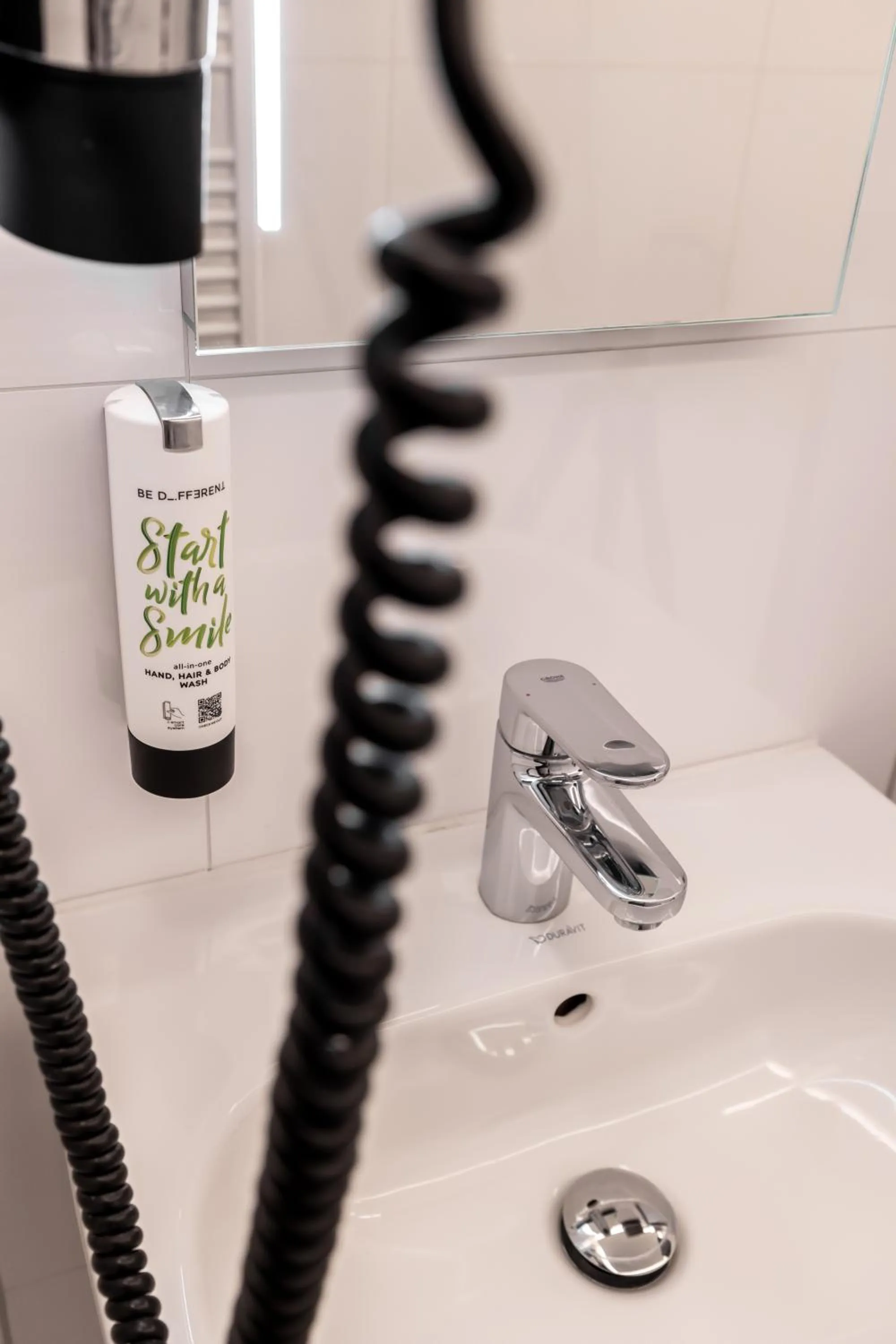 Bathroom in Hotel Olympia in Bruges