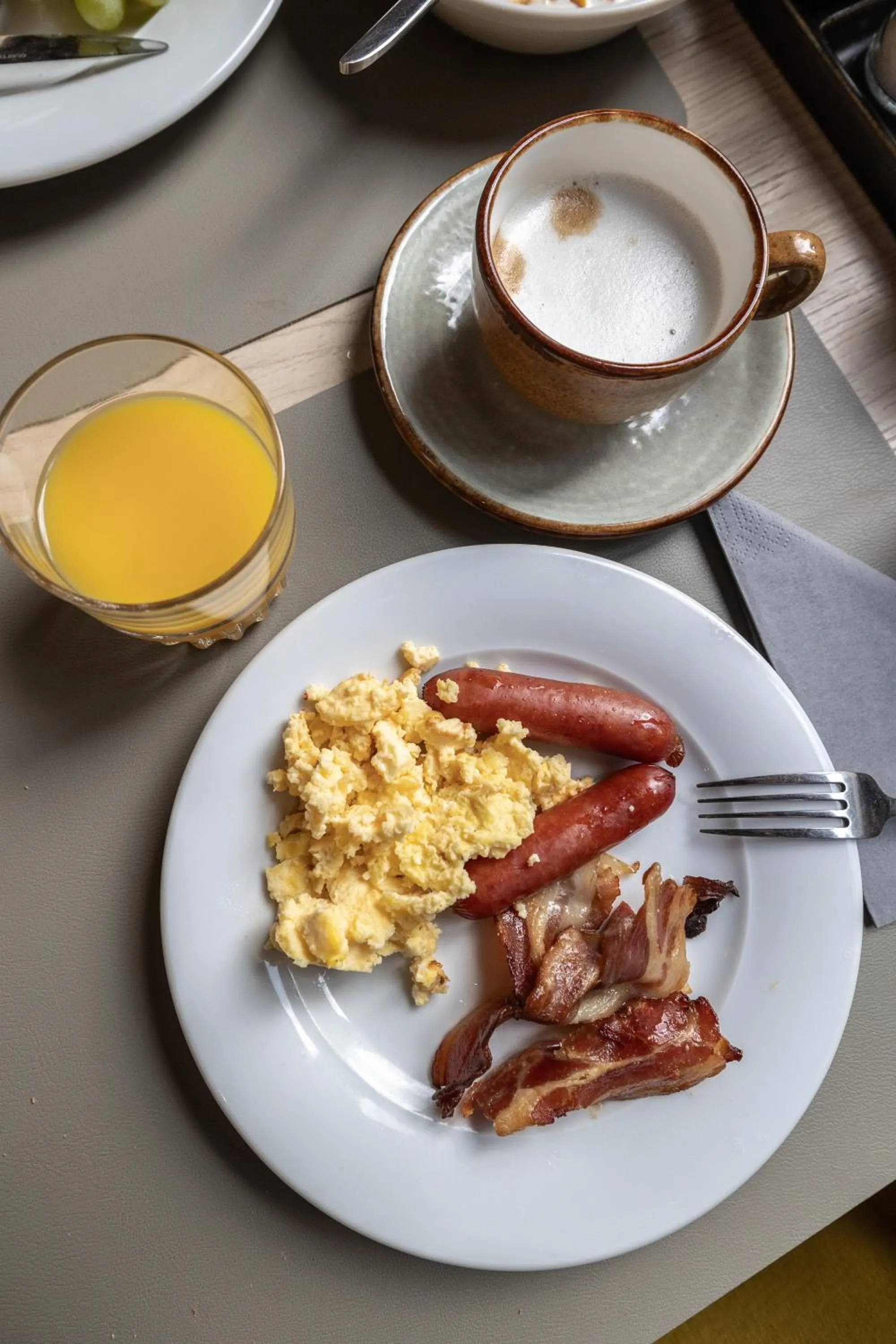 Breakfast in Hotel Olympia in Bruges