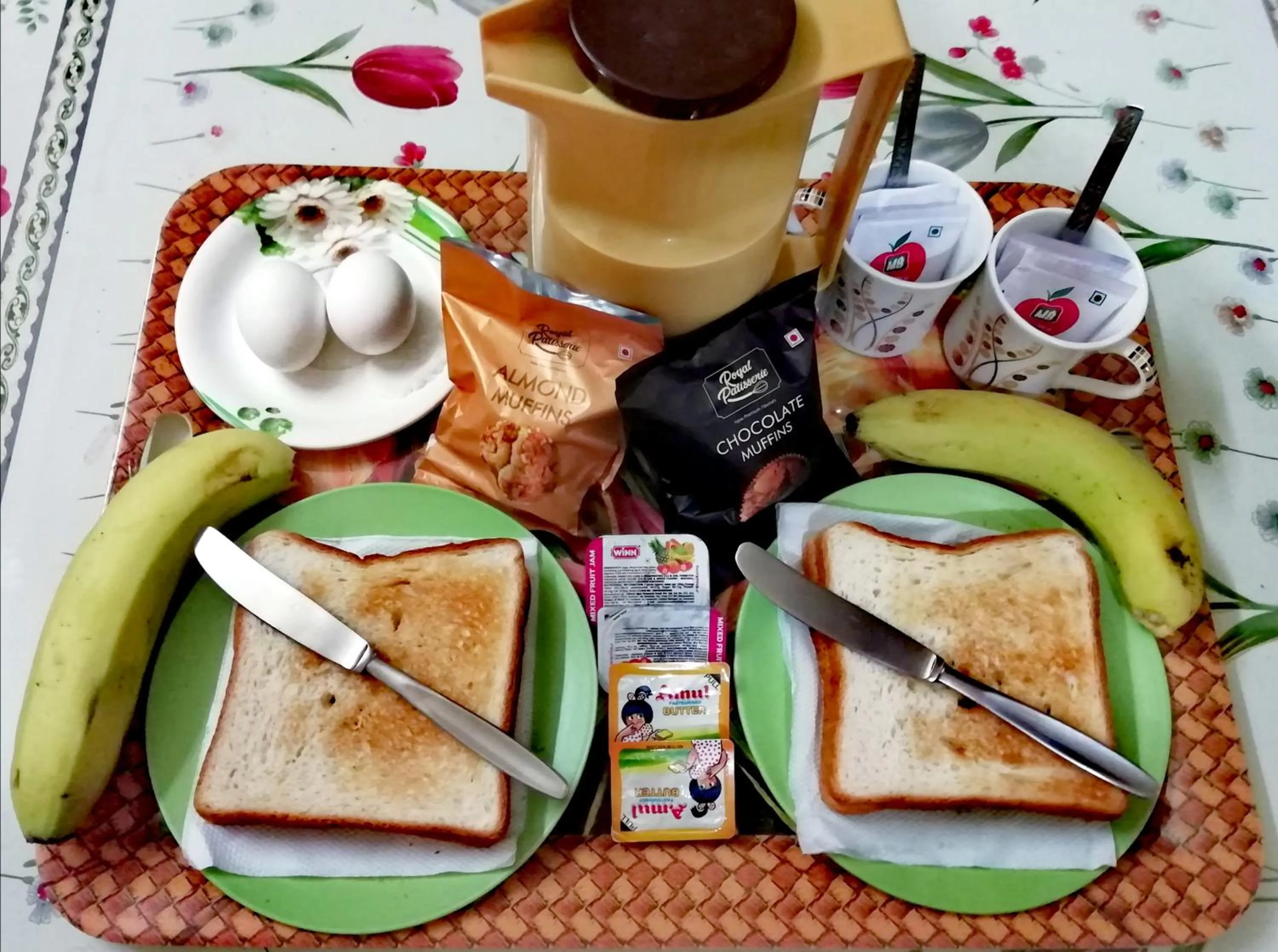 Continental breakfast in Mama Mids Home