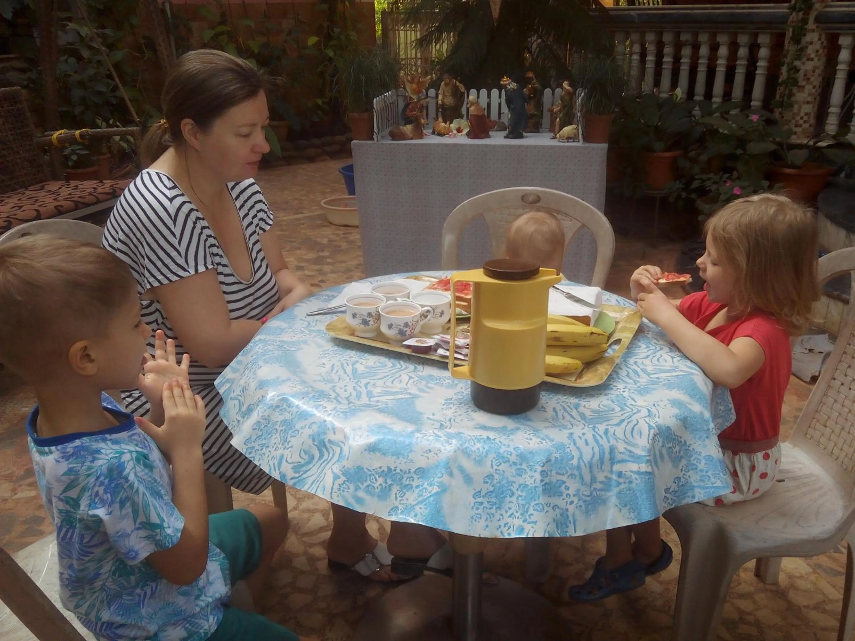 People in Mama Mids Home