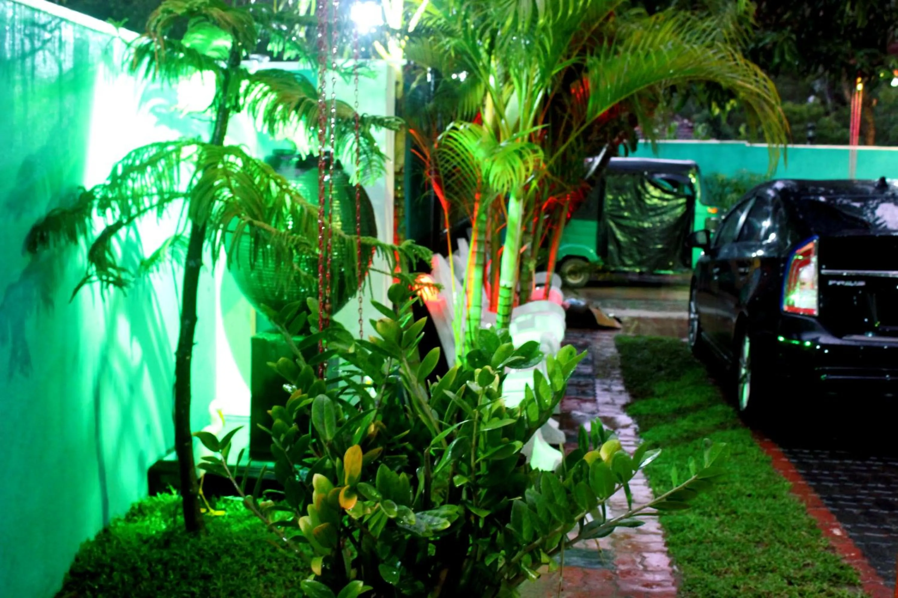 Garden view in Hotel Camorich