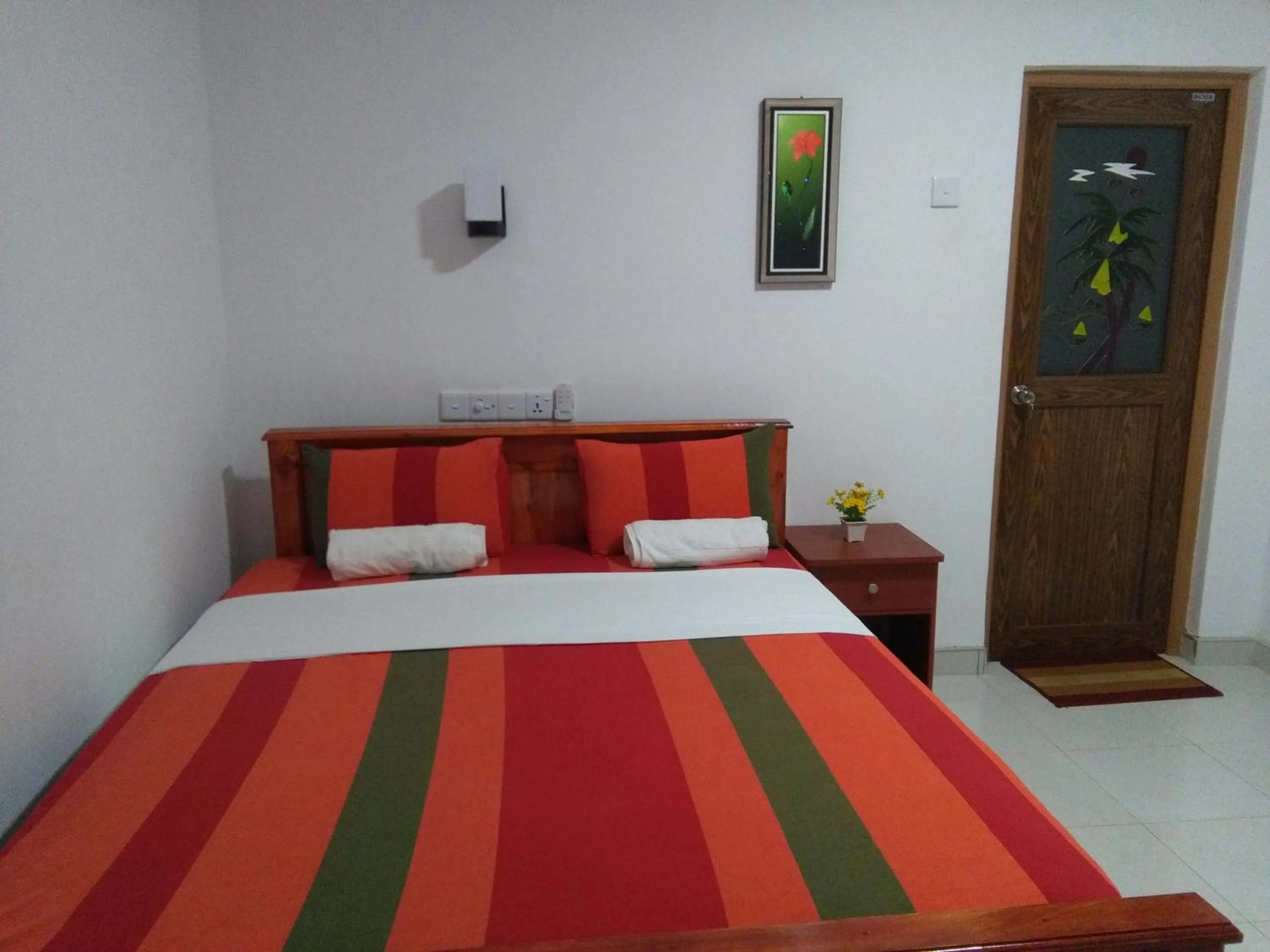 Bed in Hotel Camorich