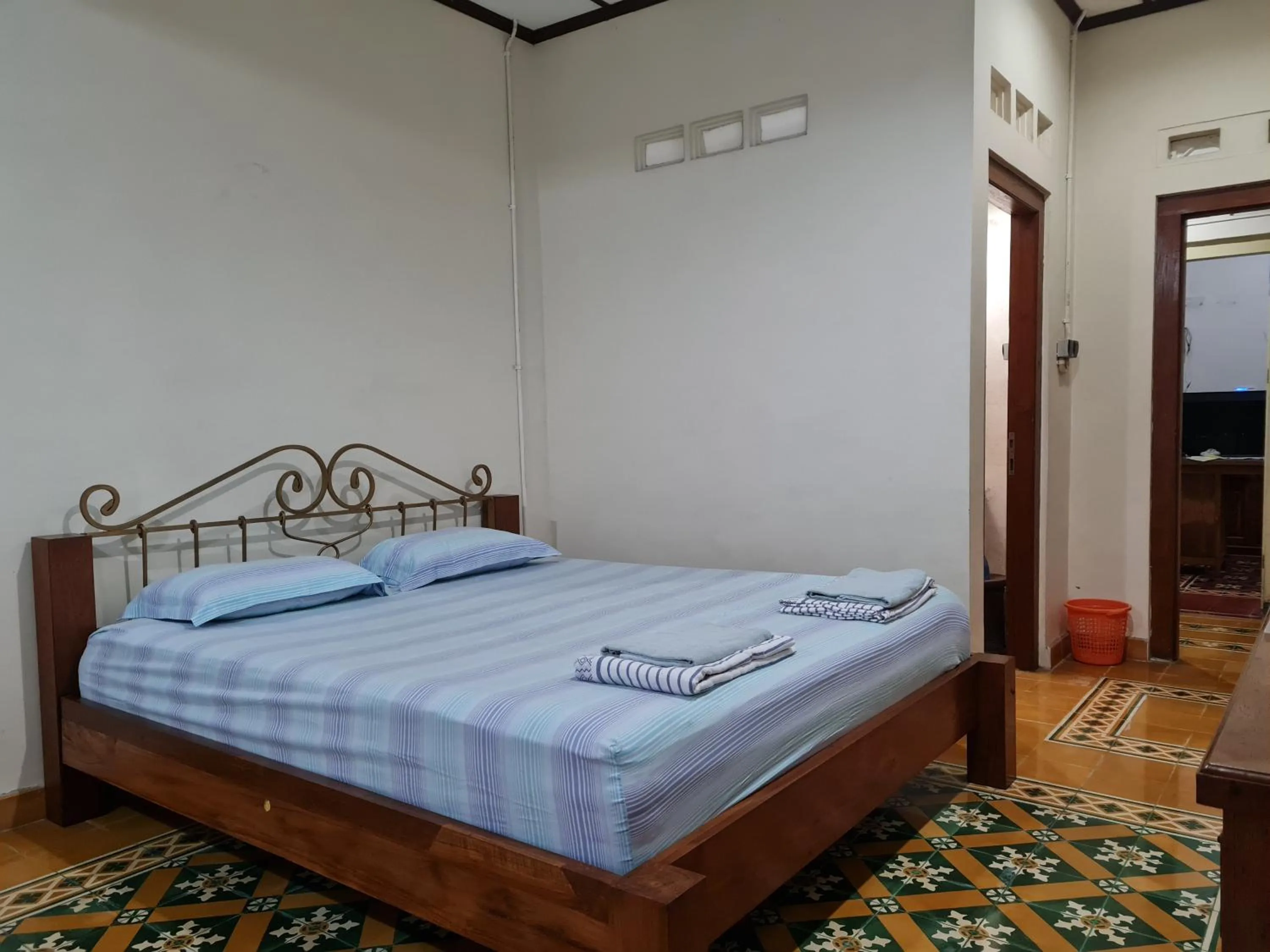 Bed in Omah Pitoe Yogya Homestay