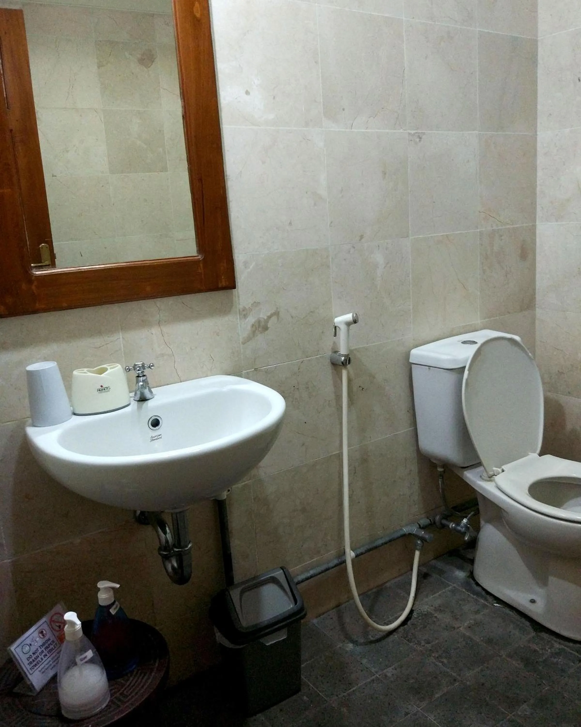 Bathroom in Omah Pitoe Yogya Homestay