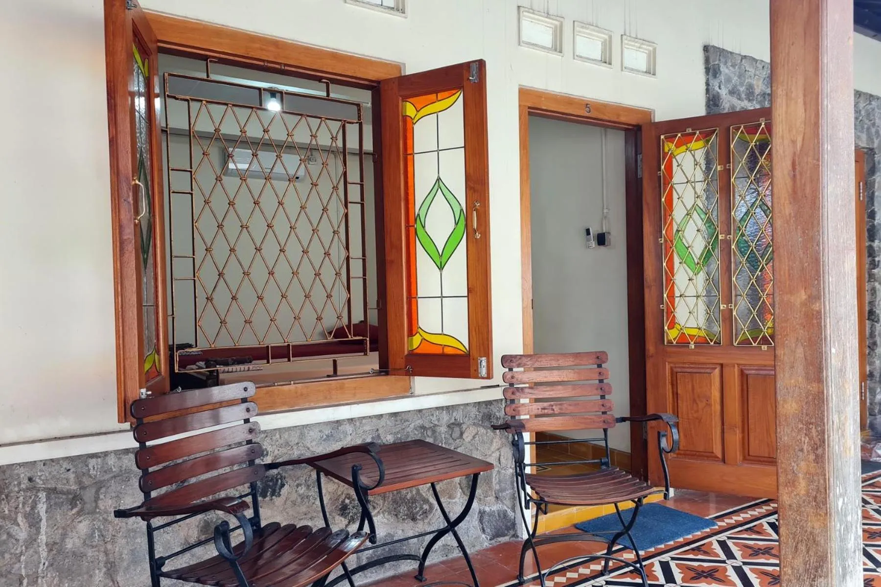 Patio in Omah Pitoe Yogya Homestay