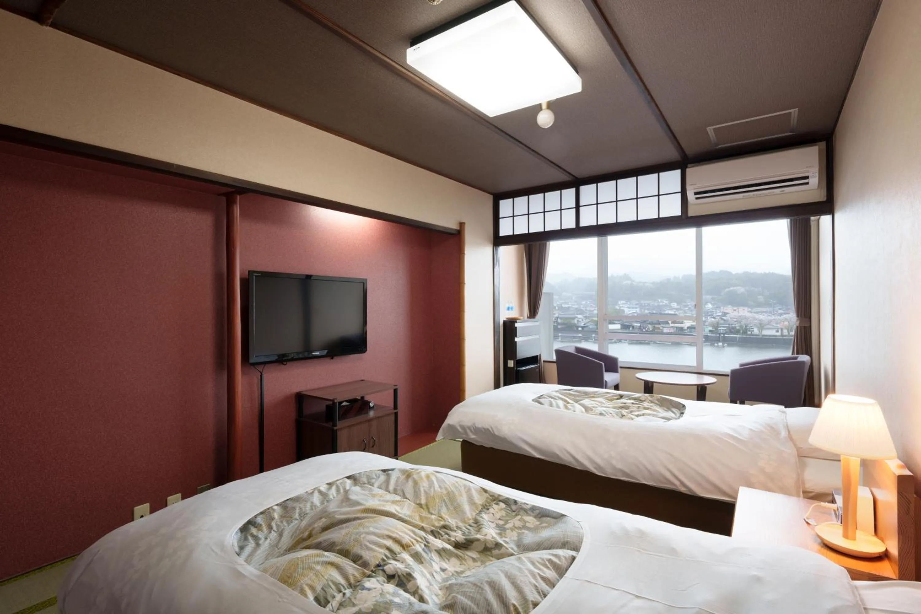 Photo of the whole room, Bed in Hita Onsen Kizantei Hotel