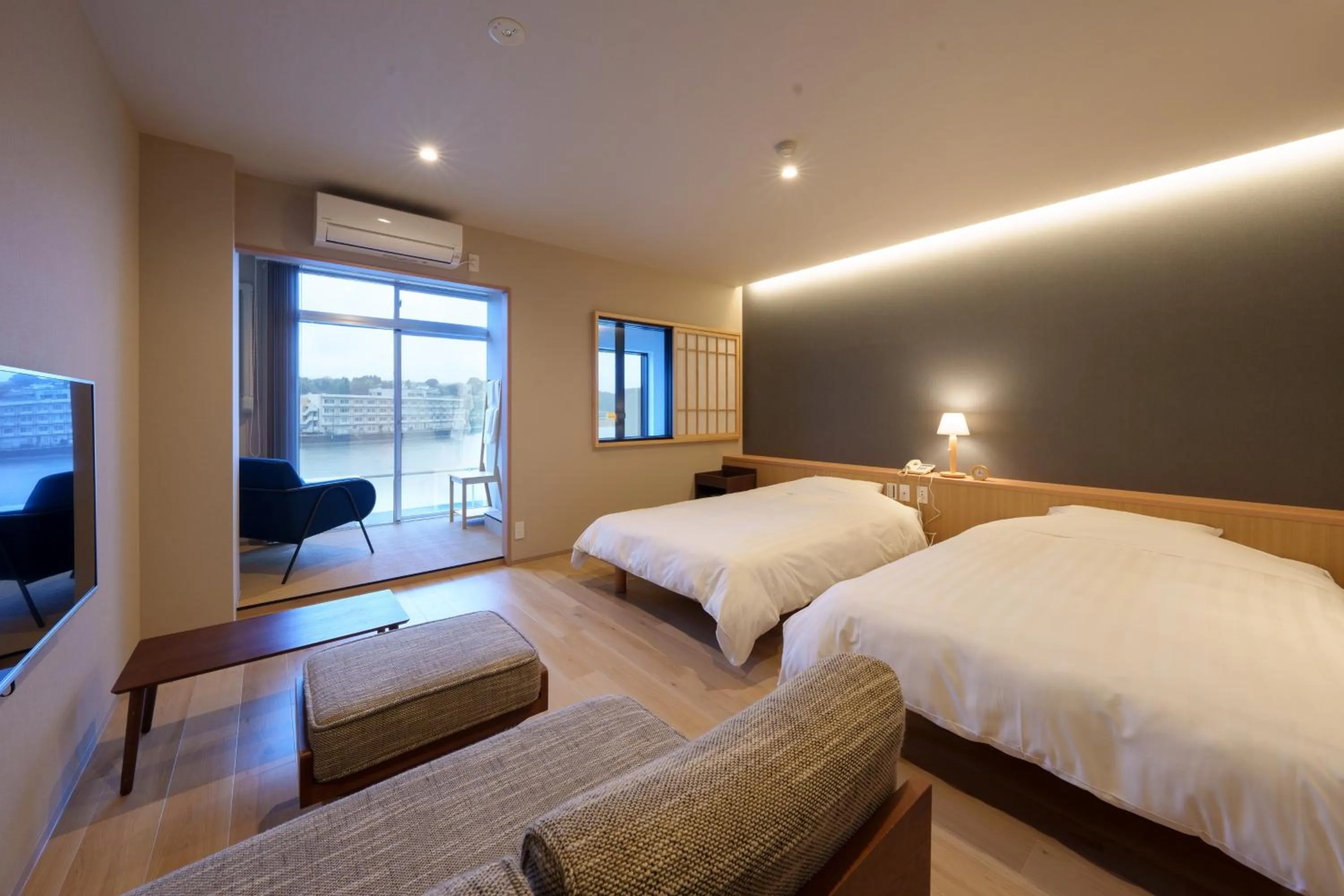 Photo of the whole room, Bed in Hita Onsen Kizantei Hotel