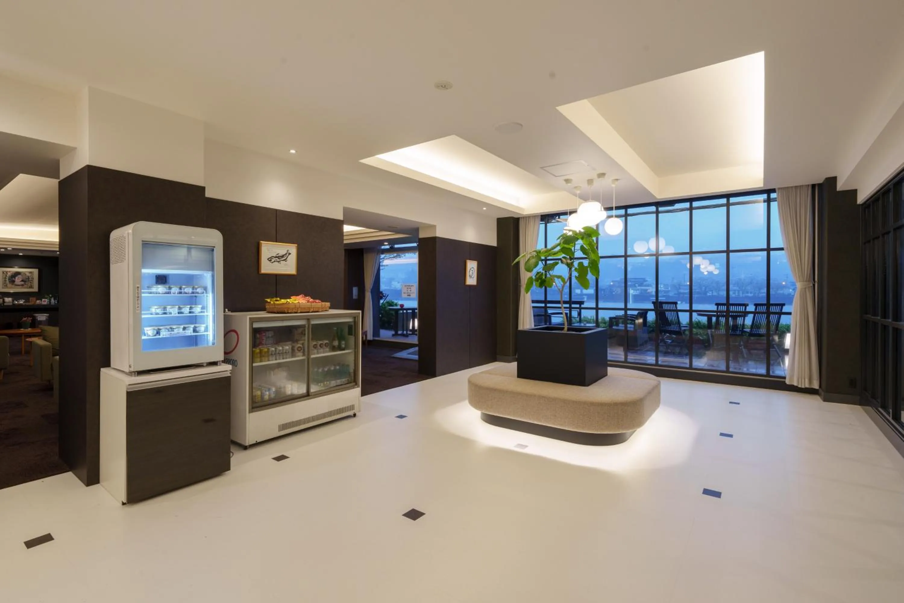 Lobby or reception in Hita Onsen Kizantei Hotel