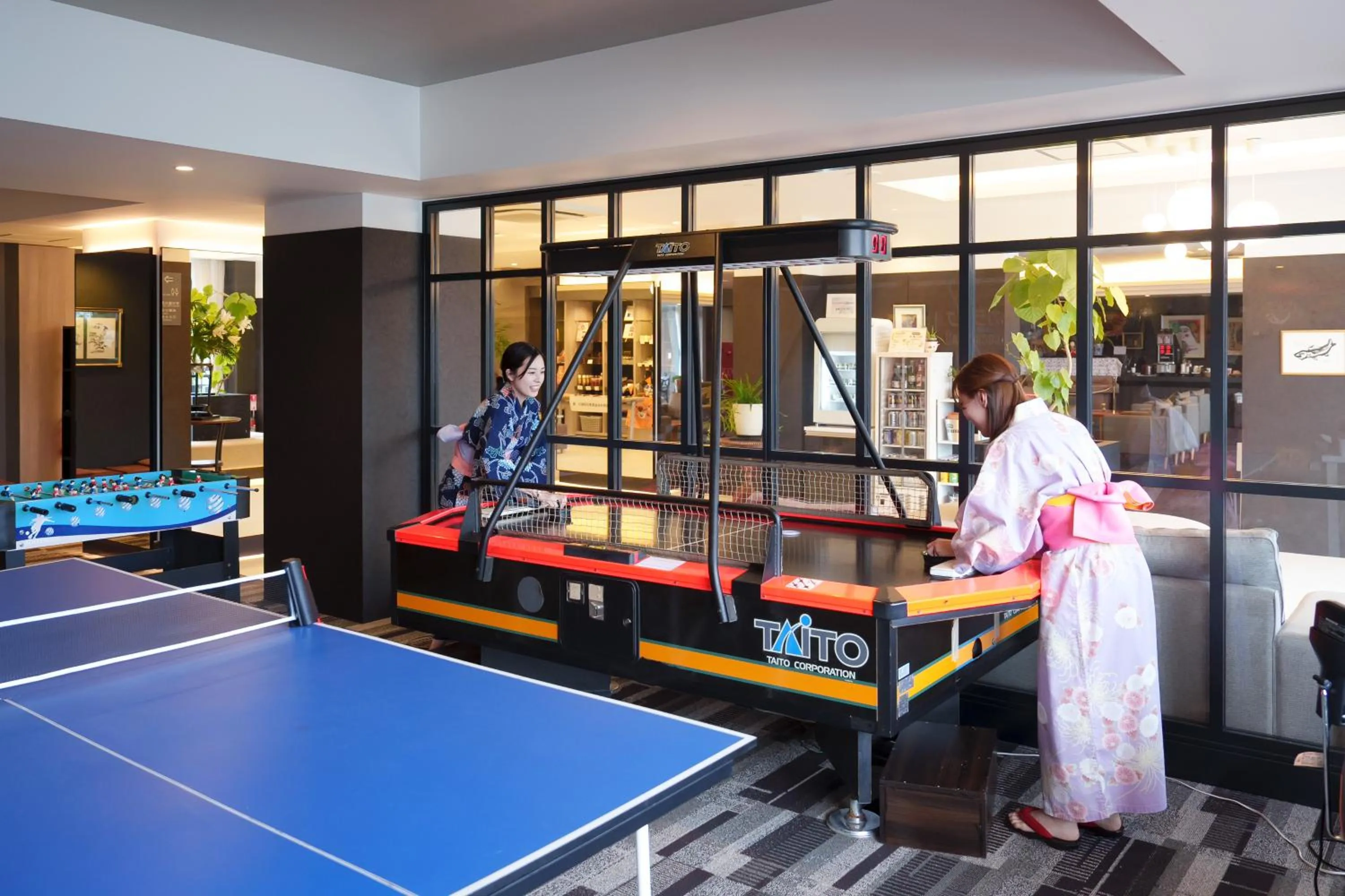 Game Room in Hita Onsen Kizantei Hotel