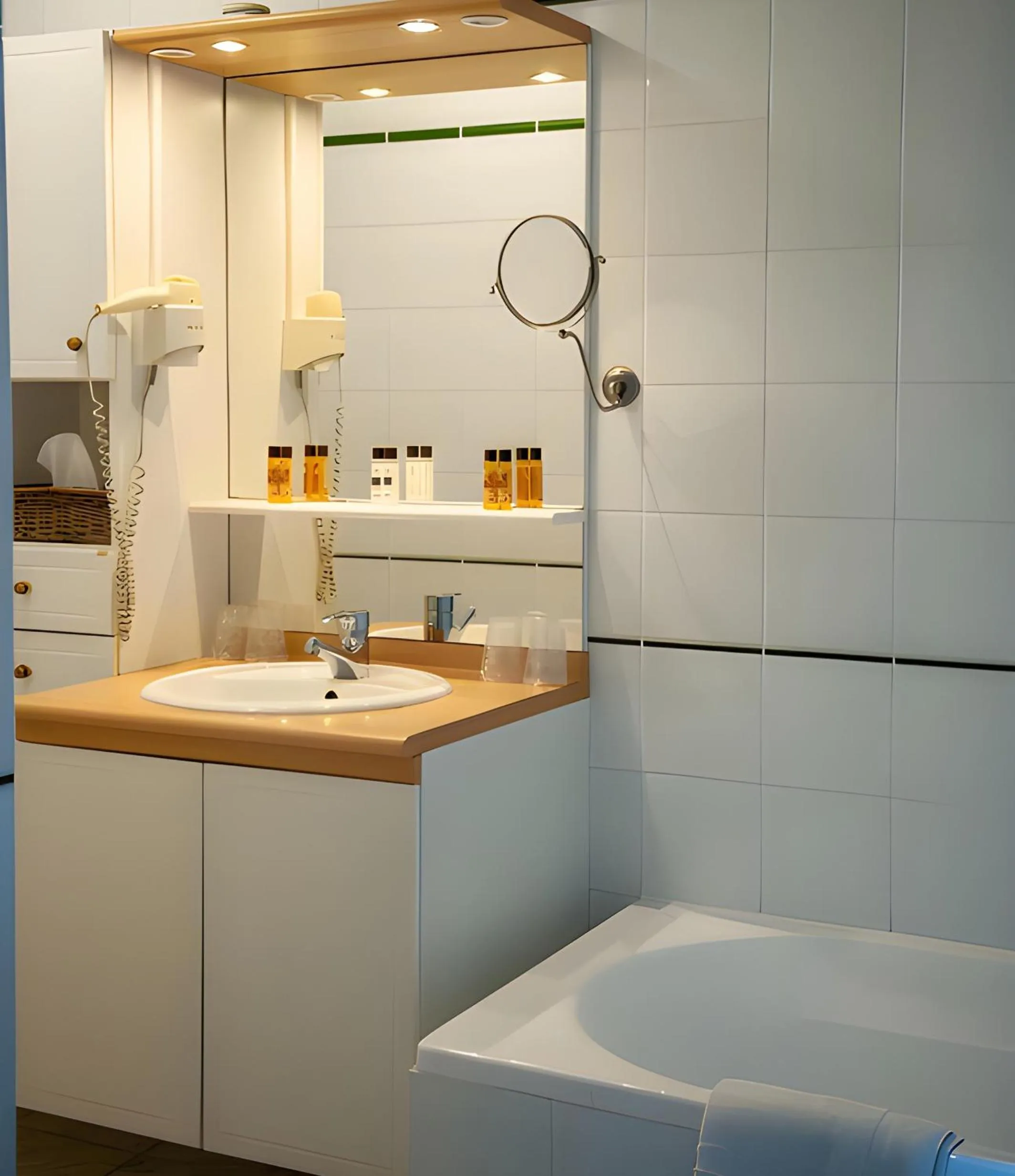 Bathroom in Hotel Myrtilles