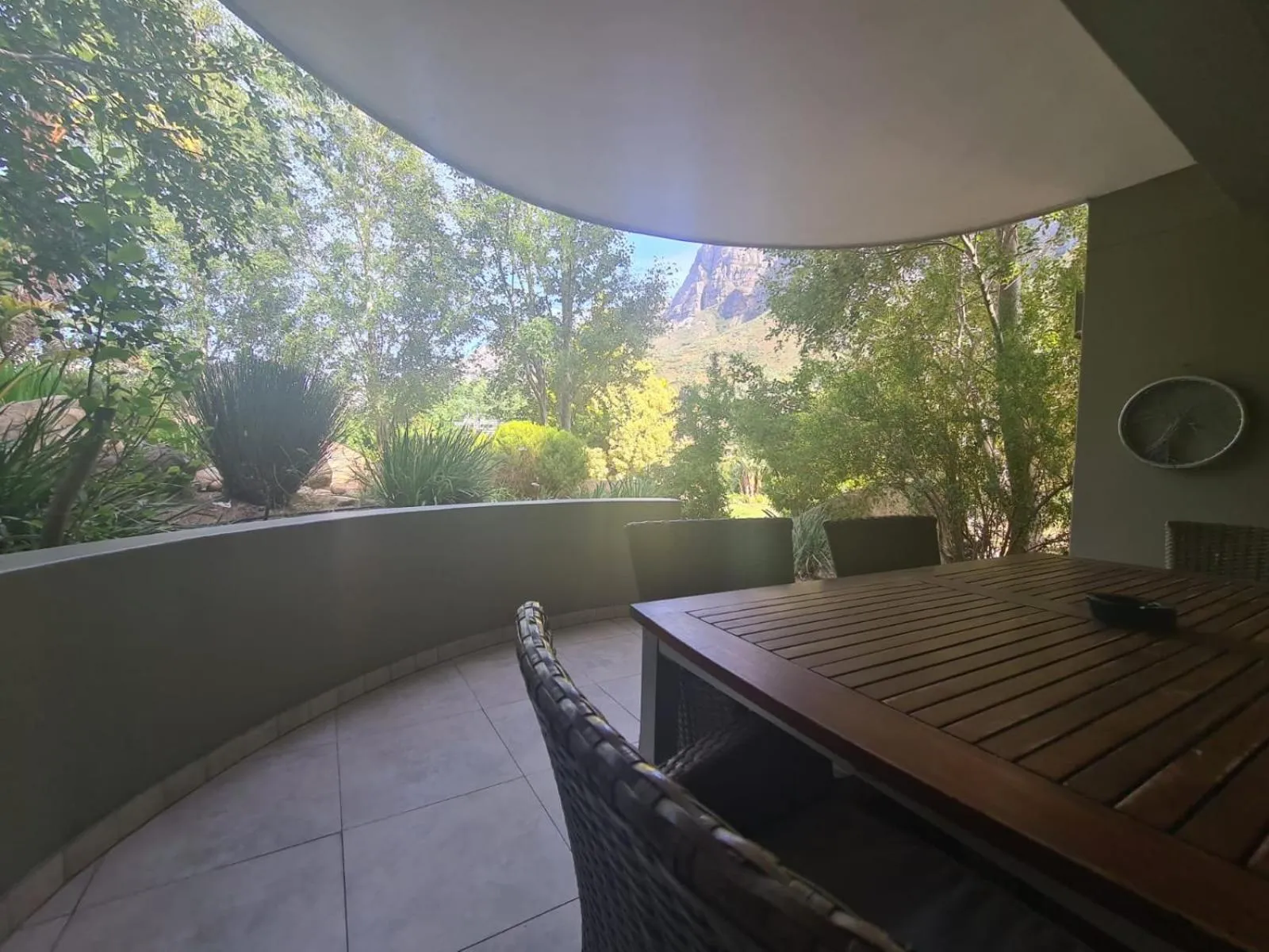 Balcony/Terrace in Du Kloof Lodge