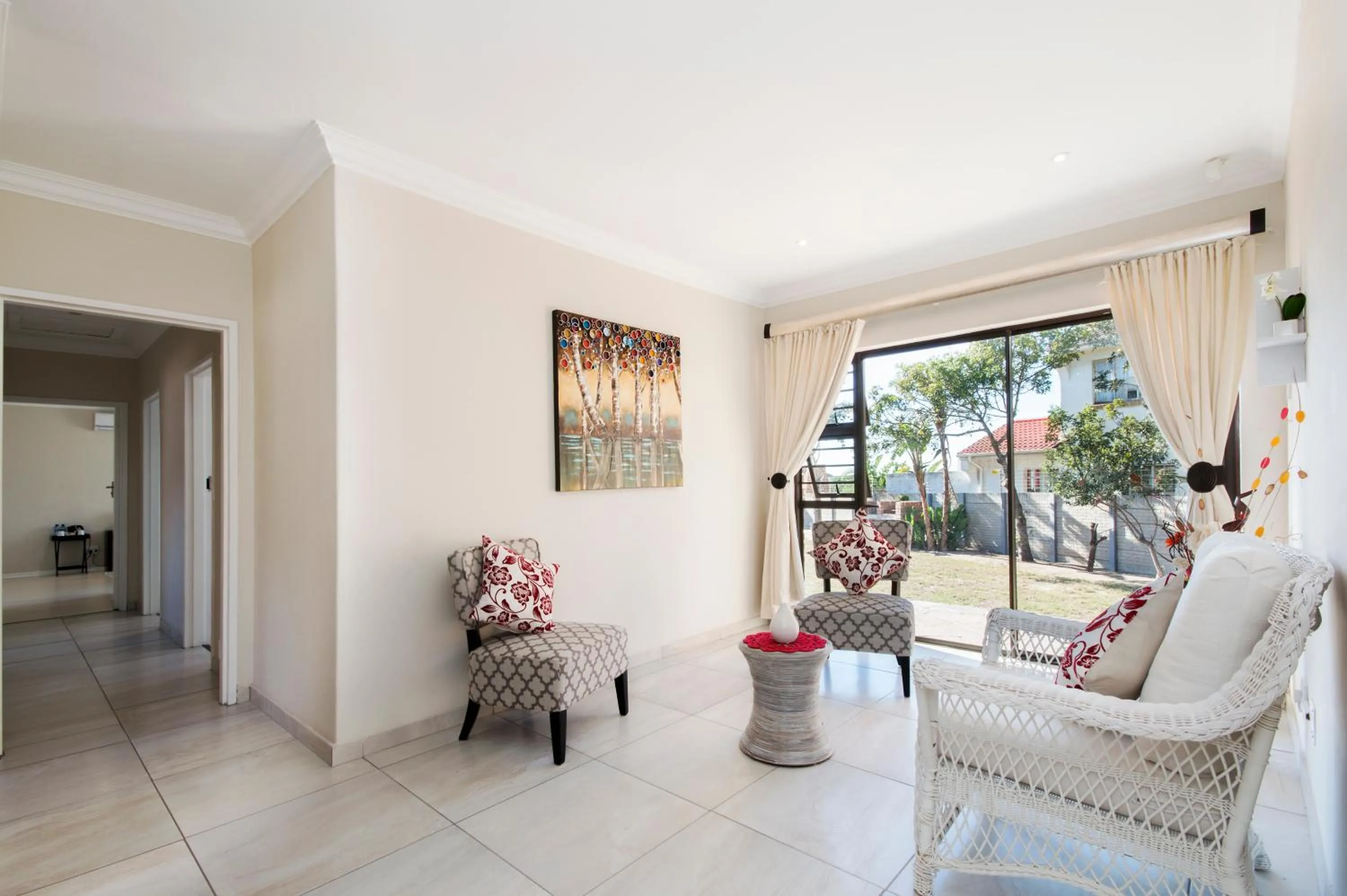 Living room in King Guest Lodge