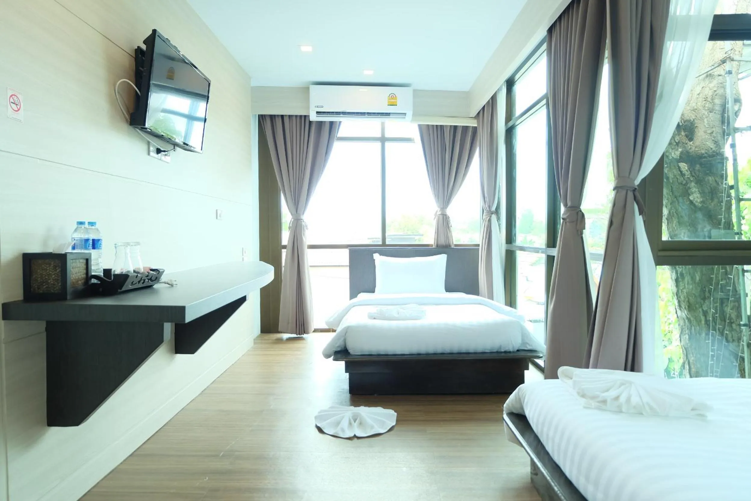 Photo of the whole room, Bed in A Plus Deluxe Hotel