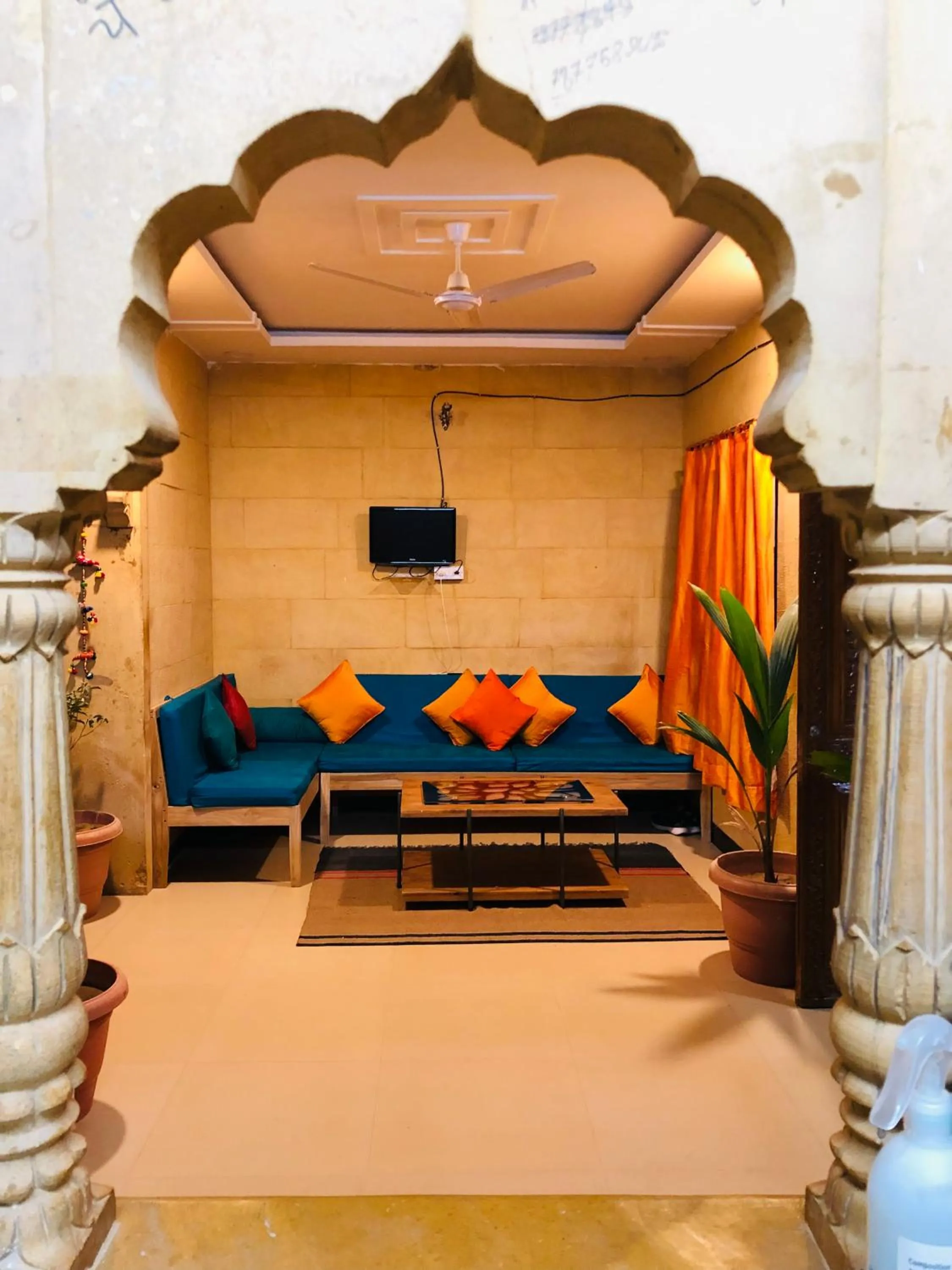 Lobby or reception, Bed in Jaisalmer Hostel Crowd