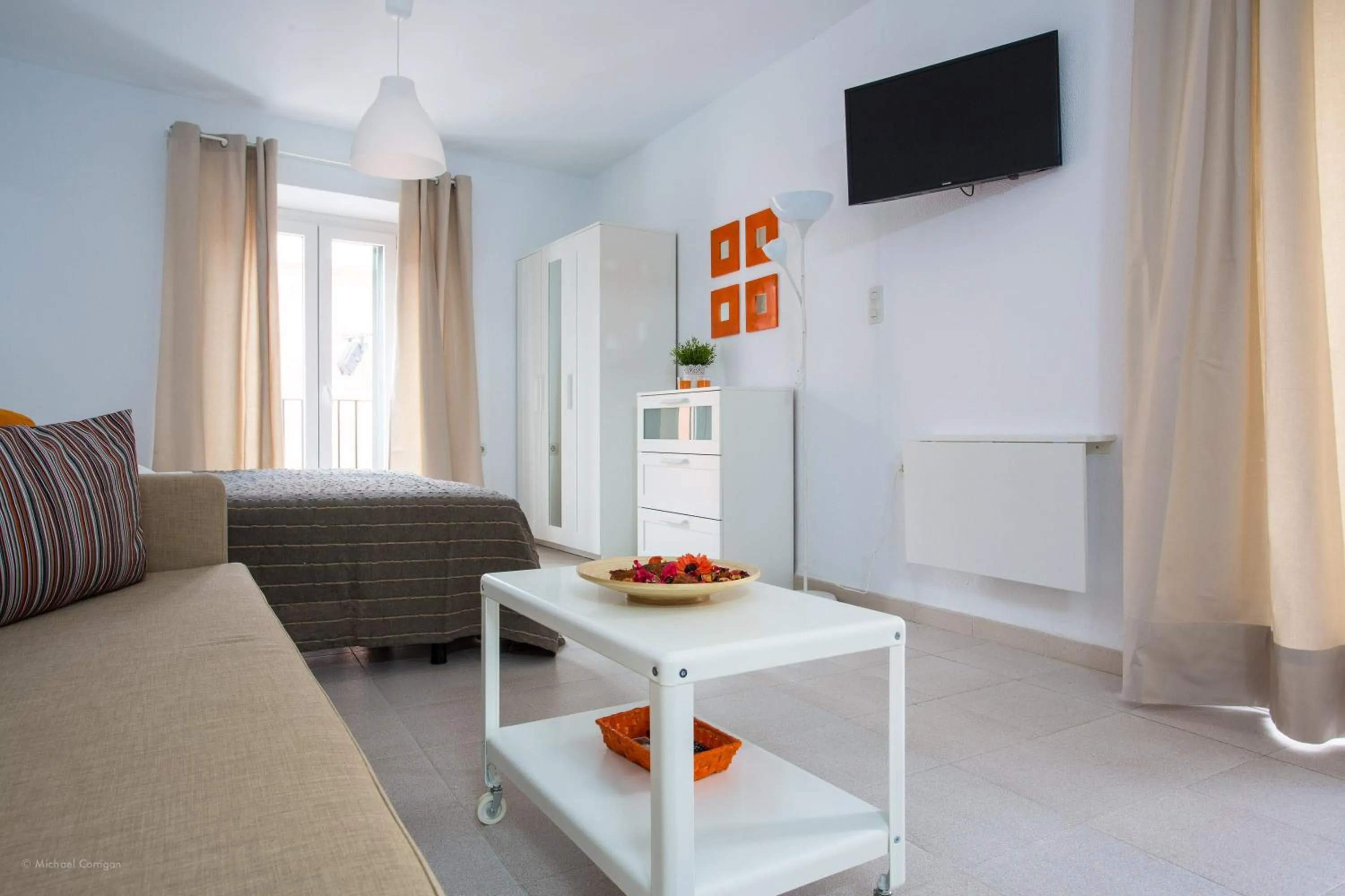 Seating area in Apartamentos Los Cantaros