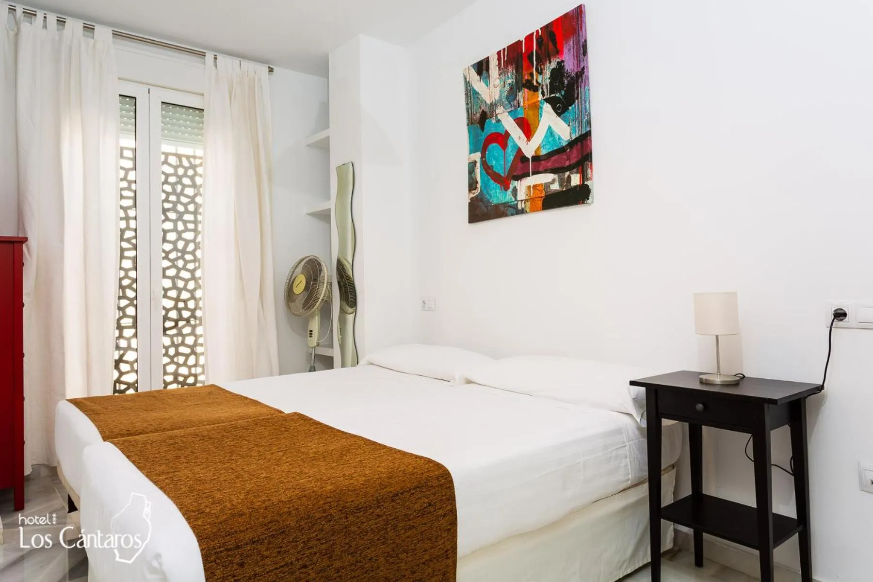 Bed in Apartamentos Los Cantaros