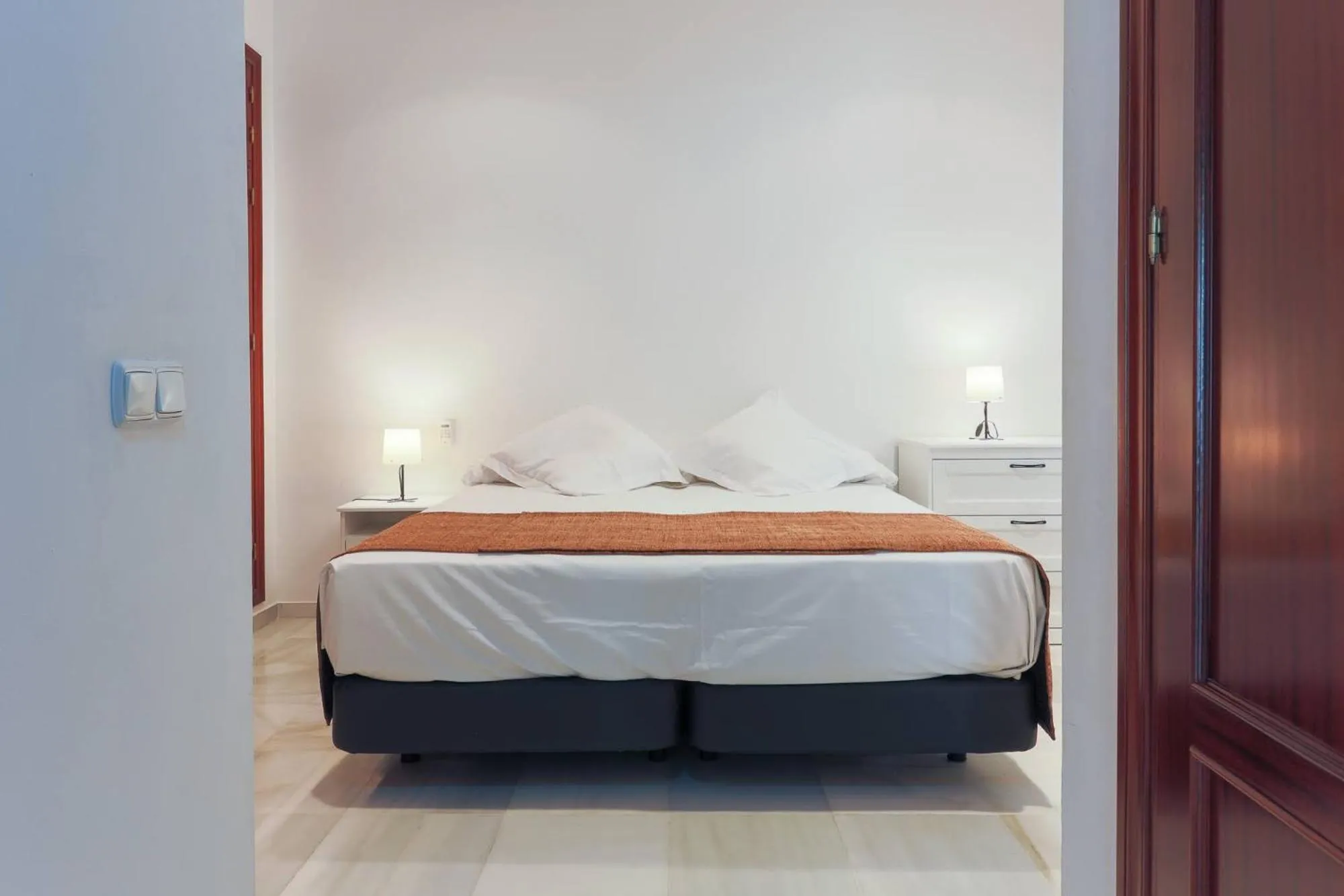 Bed in Apartamentos Los Cantaros