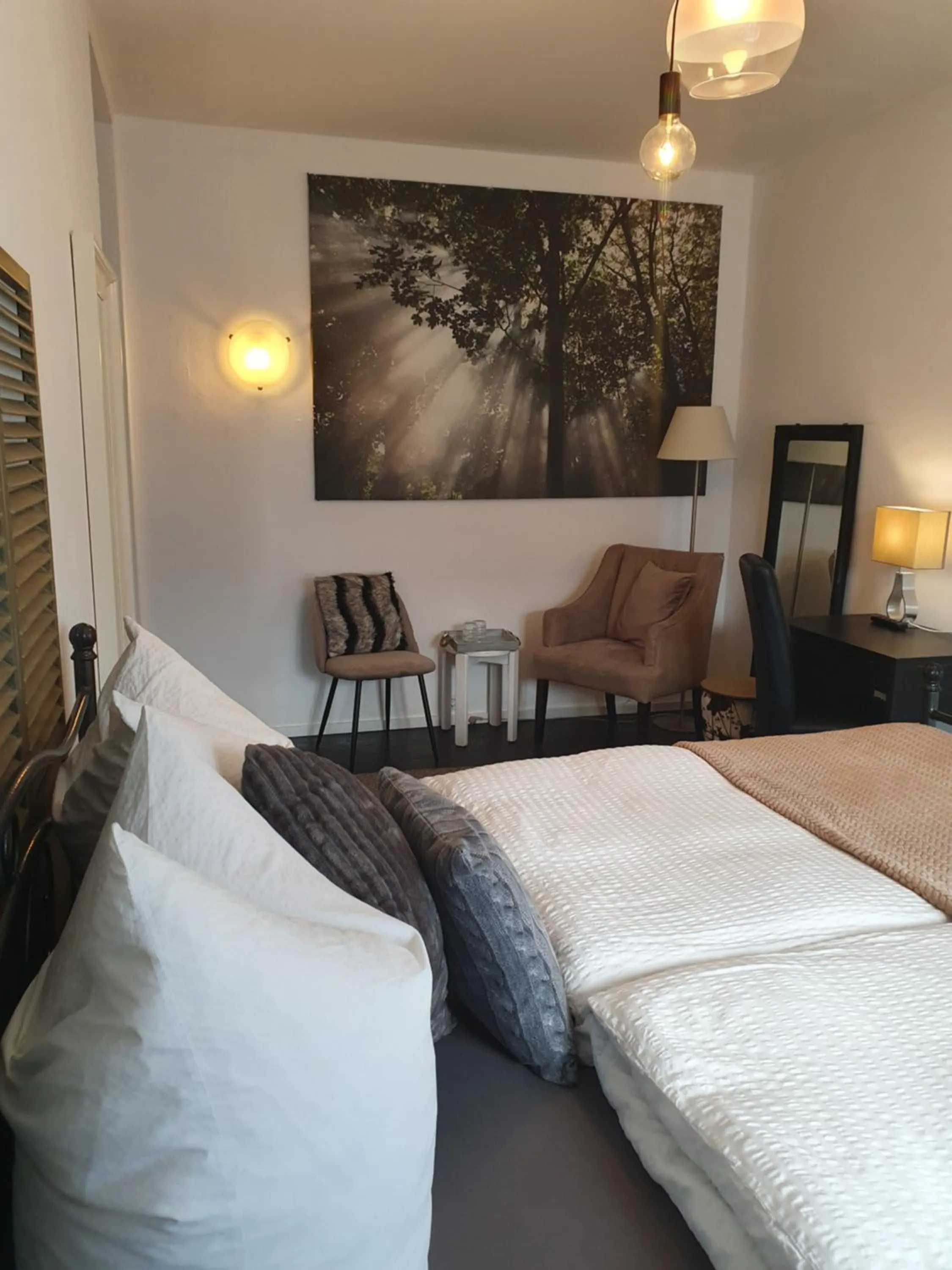 Bed in Appartement Harrer