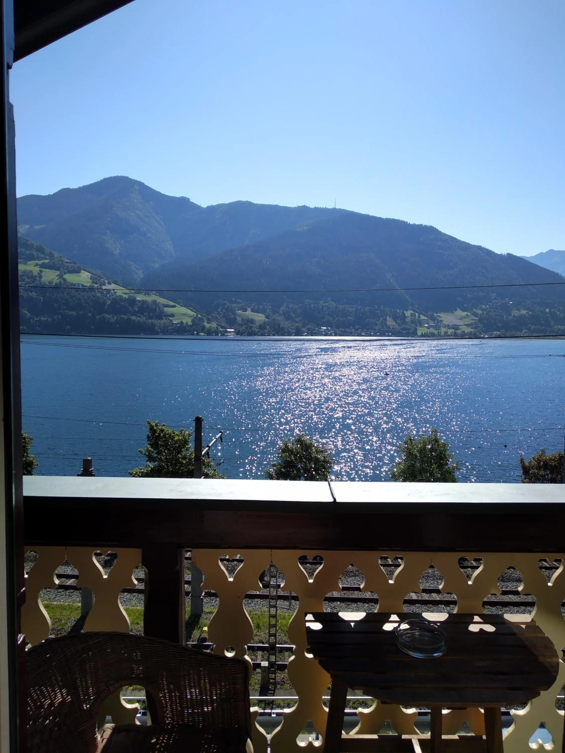 Balcony/Terrace in Appartement Harrer