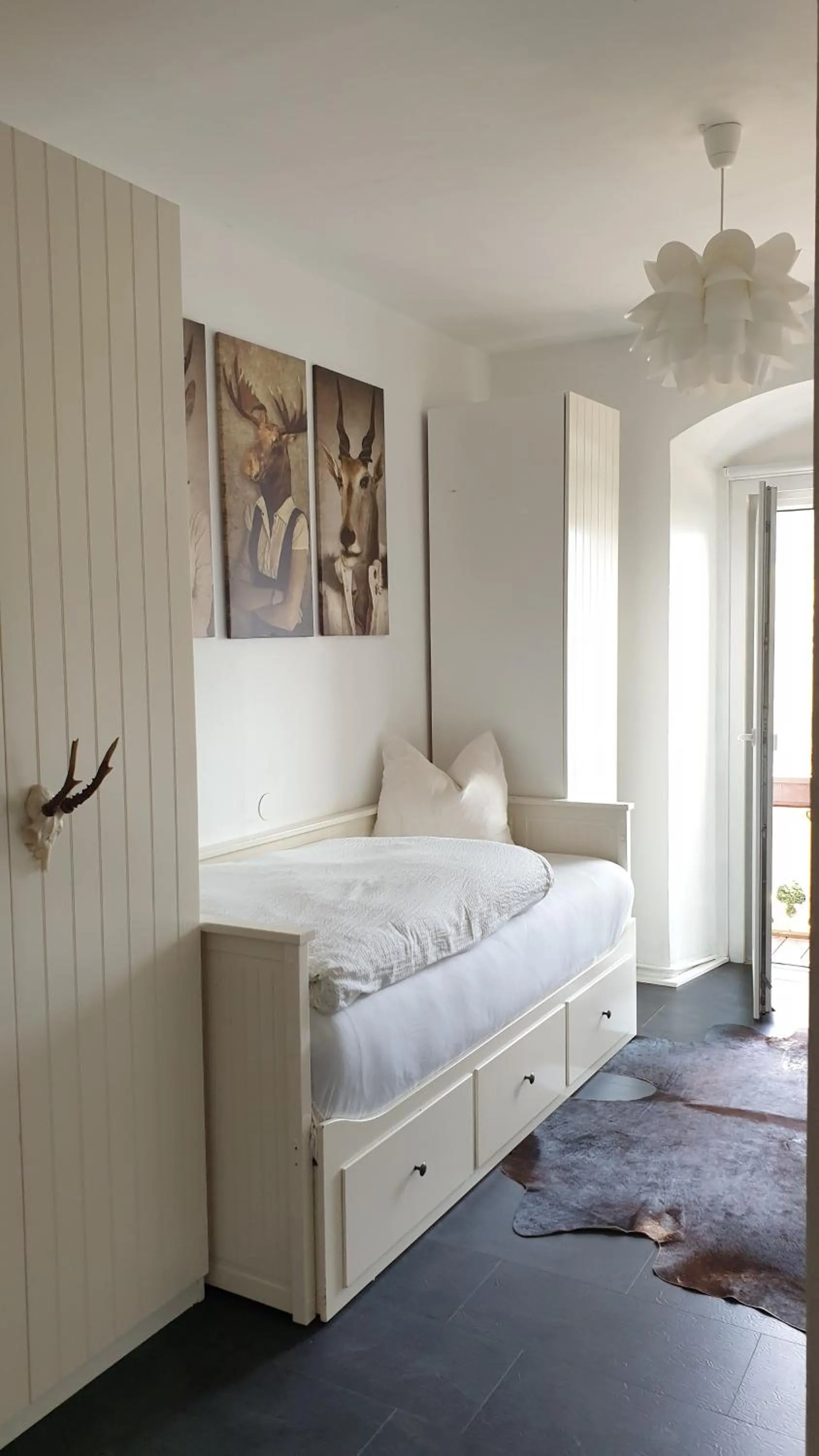 Bed in Appartement Harrer