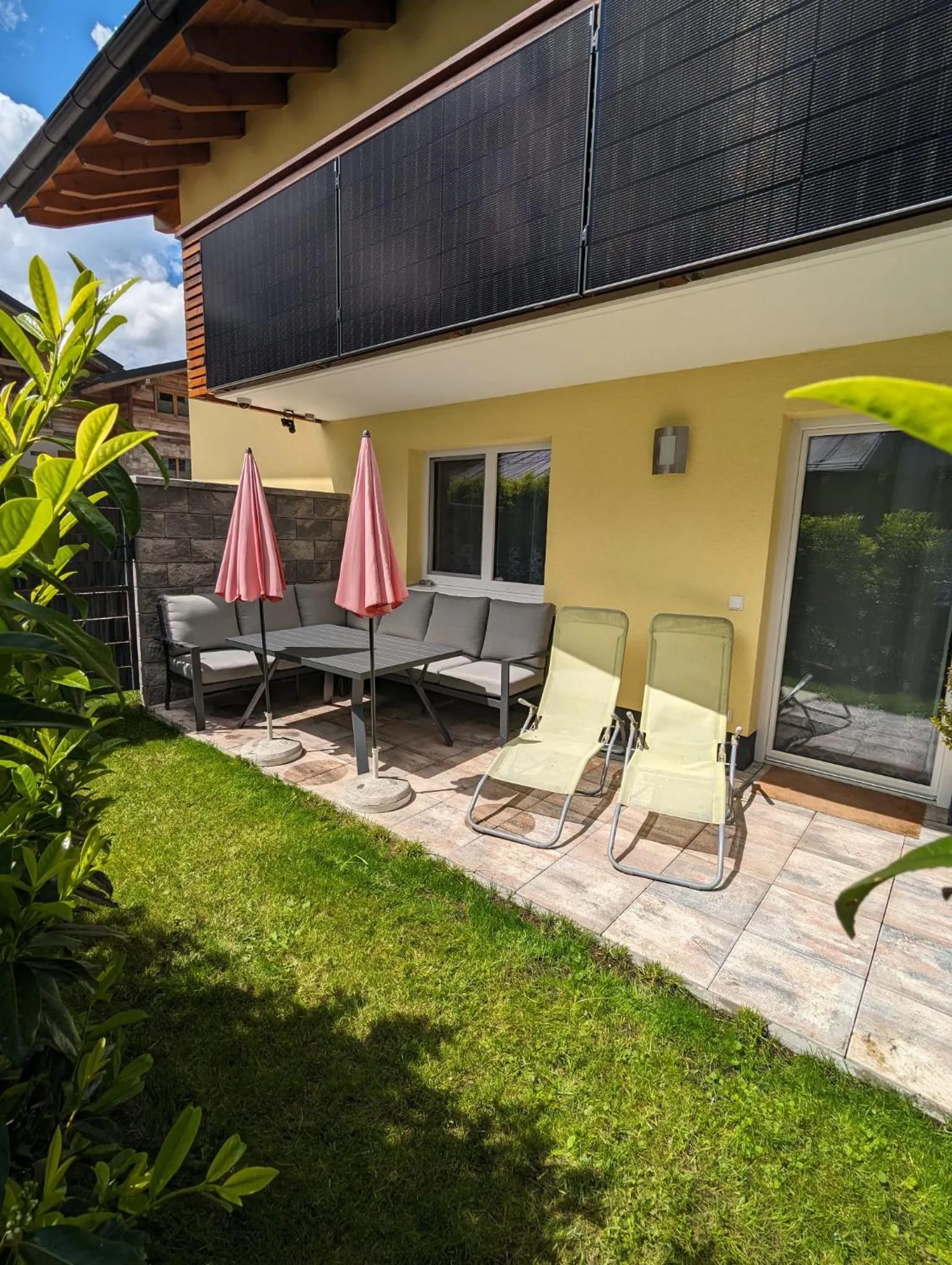 Balcony/Terrace in Appartements Gotthardt