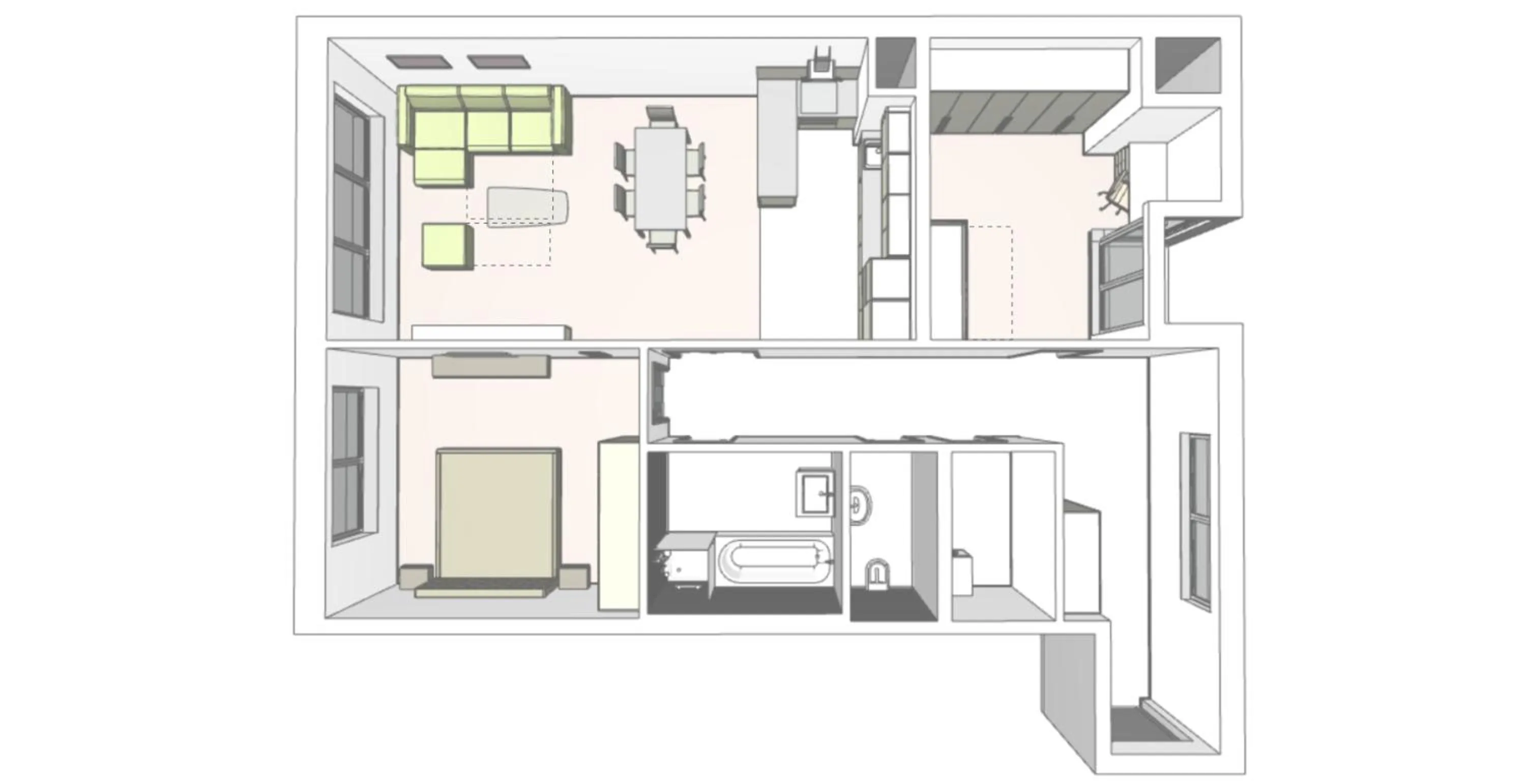 Area and facilities in Rezidence Muzeum