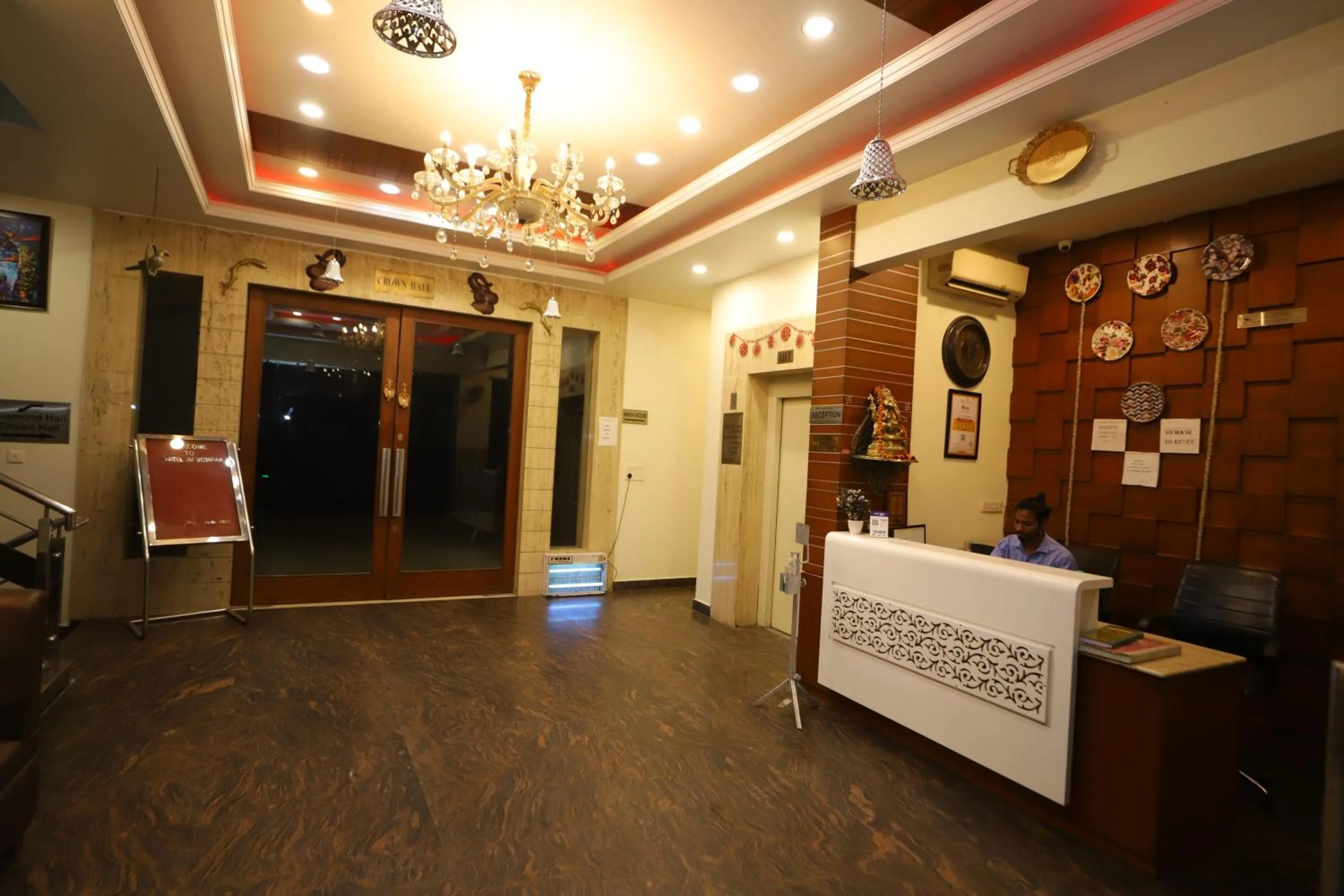 Lobby or reception in JM Vistaraa
