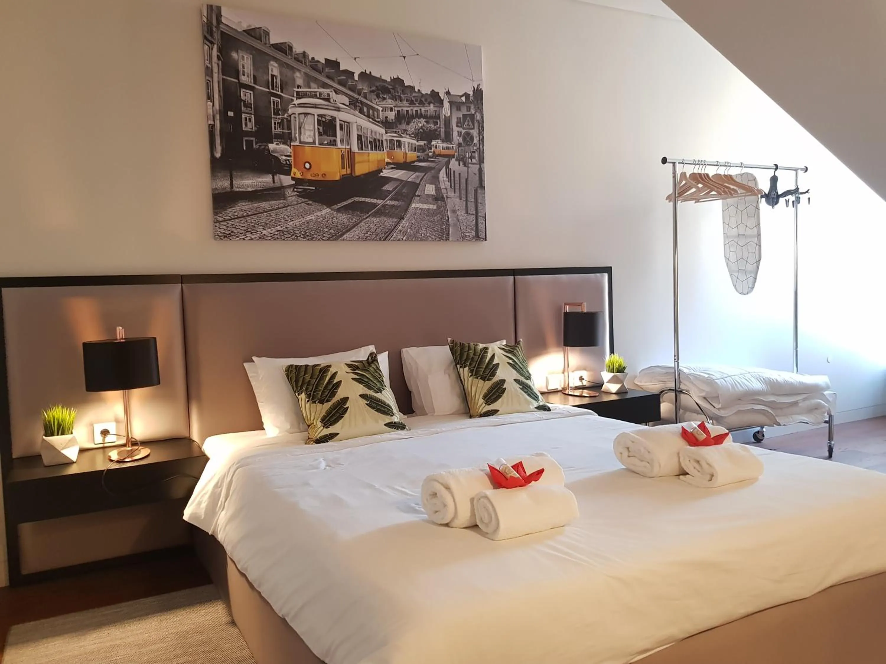 Bedroom, Bed in Lisbon Finestay 8 Building Apartments