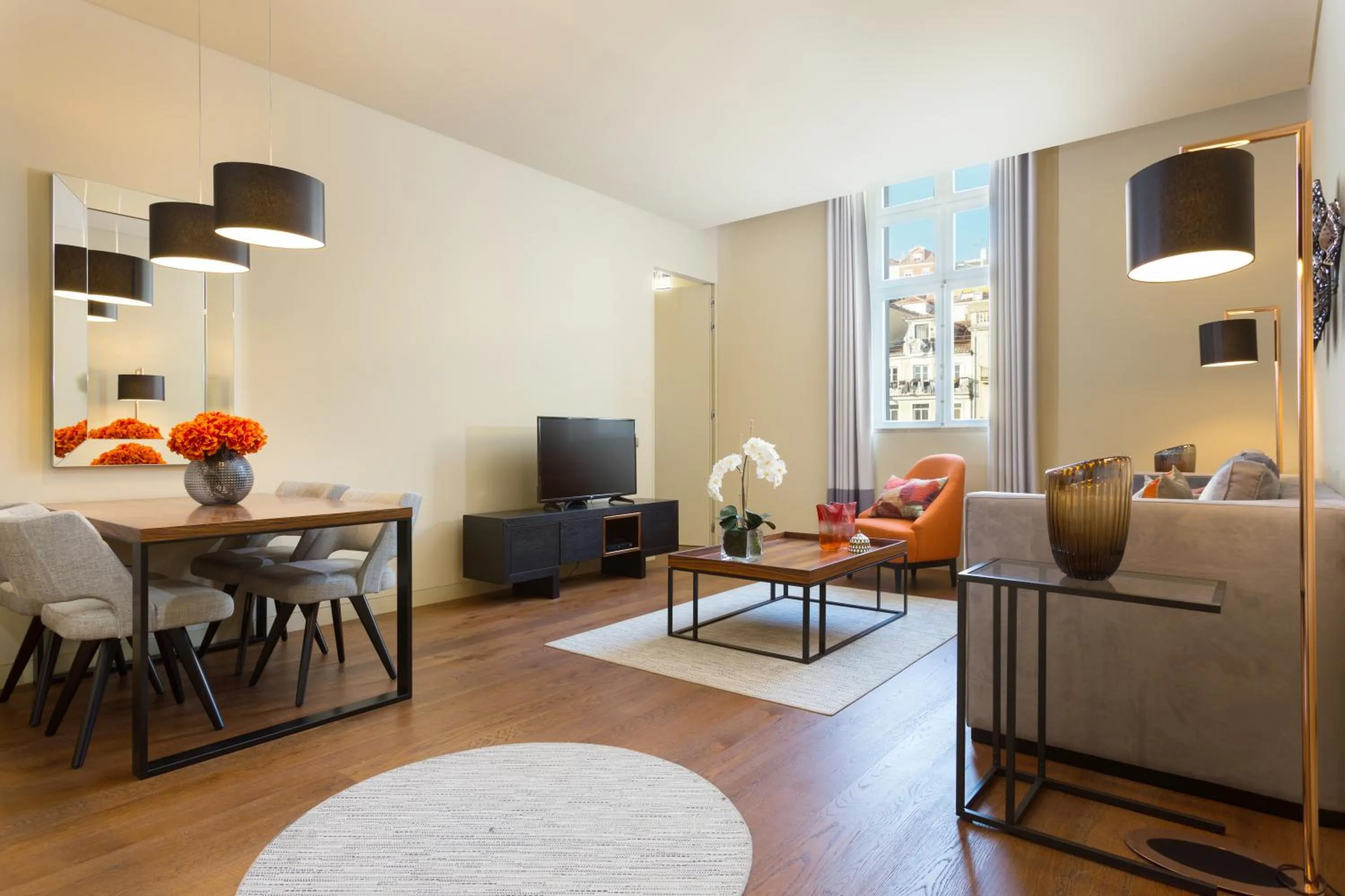 Living room in Lisbon Finestay 8 Building Apartments