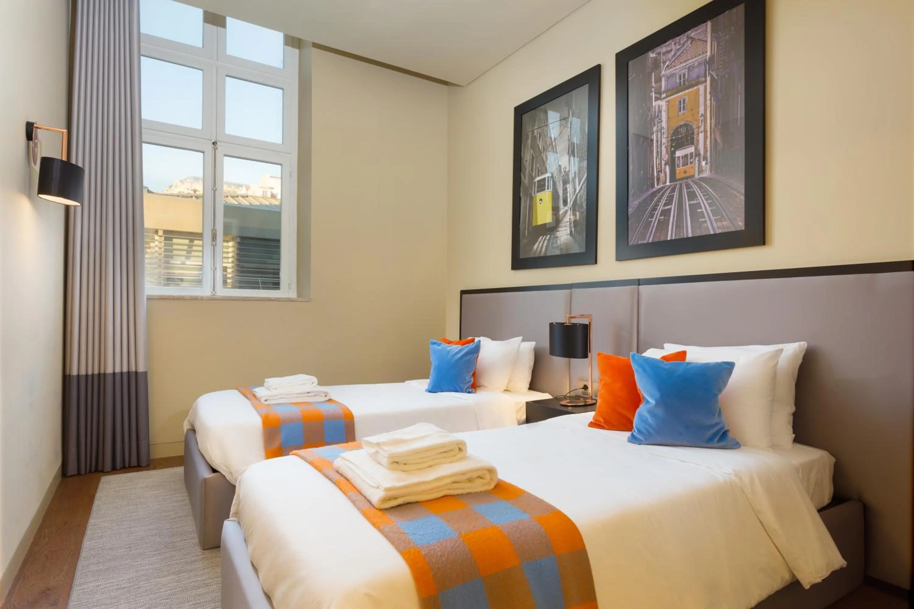 Bedroom, Bed in Lisbon Finestay 8 Building Apartments