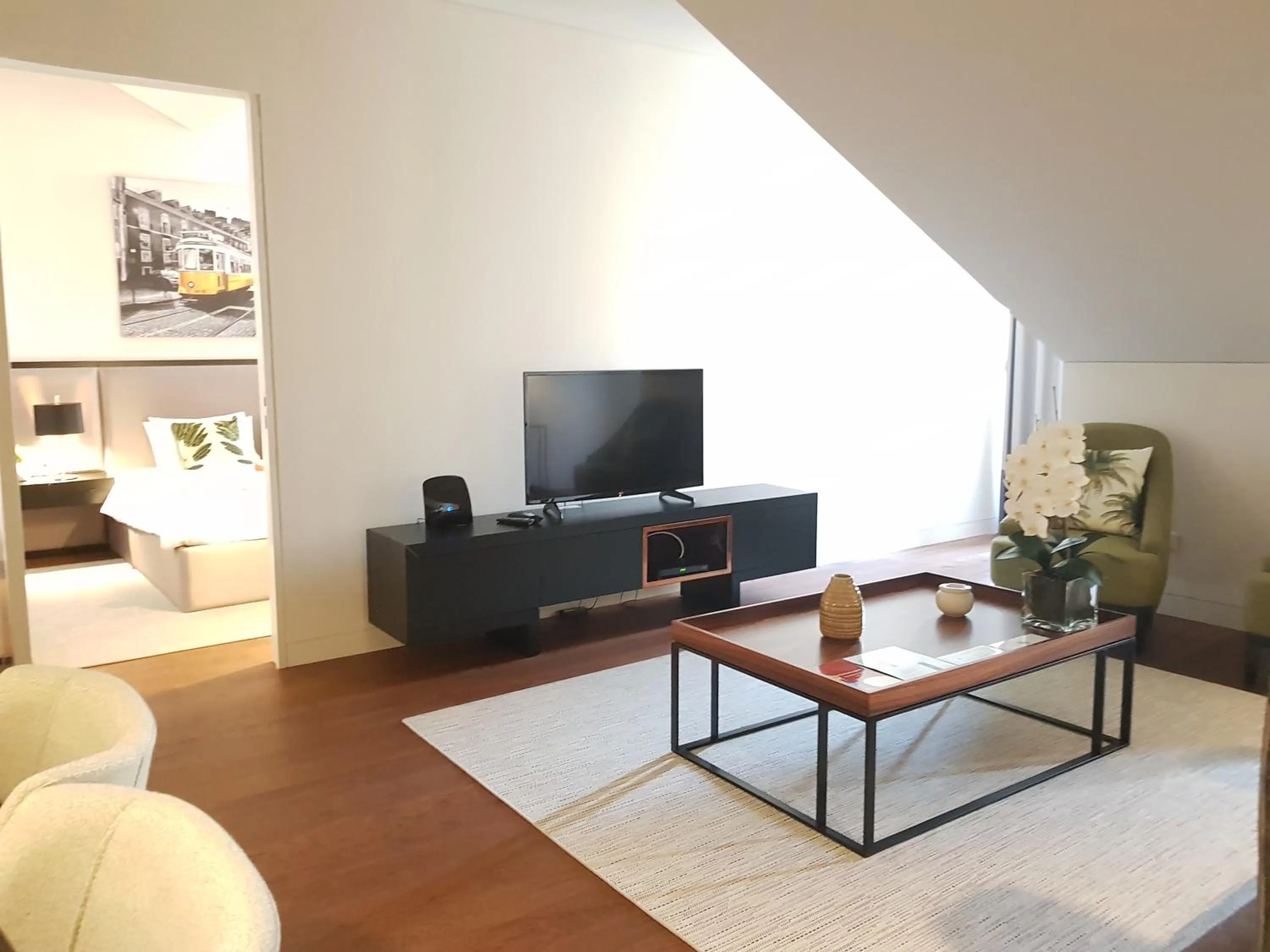 Living room in Lisbon Finestay 8 Building Apartments