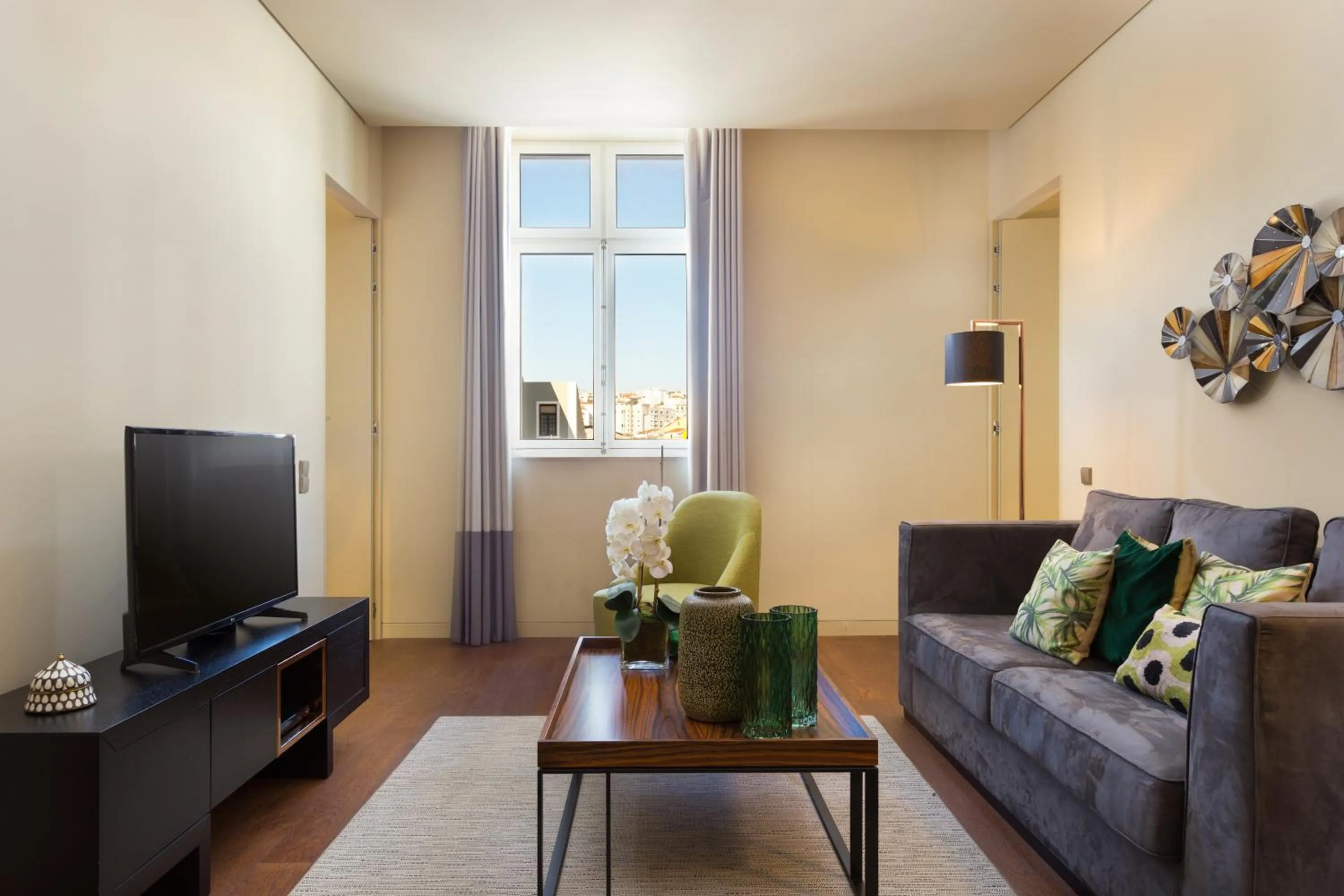 Living room in Lisbon Finestay 8 Building Apartments