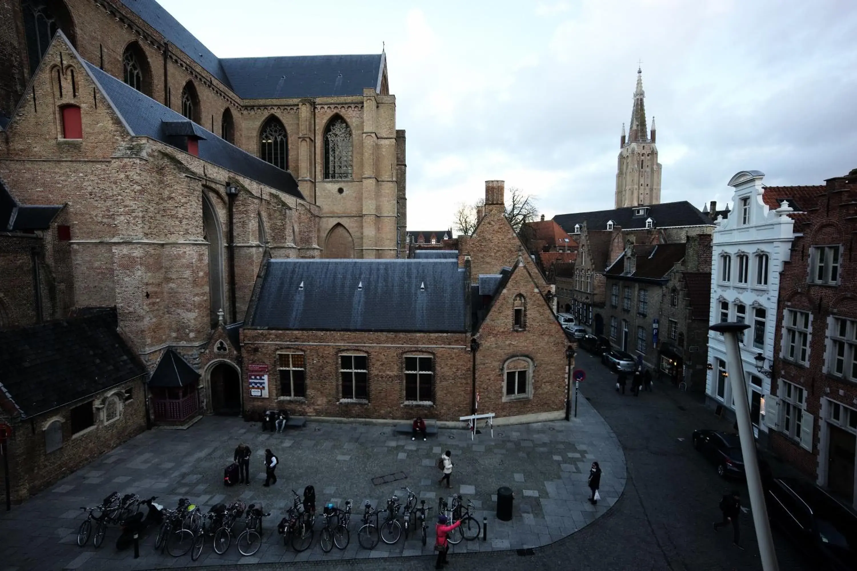 Comfort Queen with cathedral view and kitchen in Hotel Salvators Comfort Queen with cathedral view and kitchen in Hotel Salvators