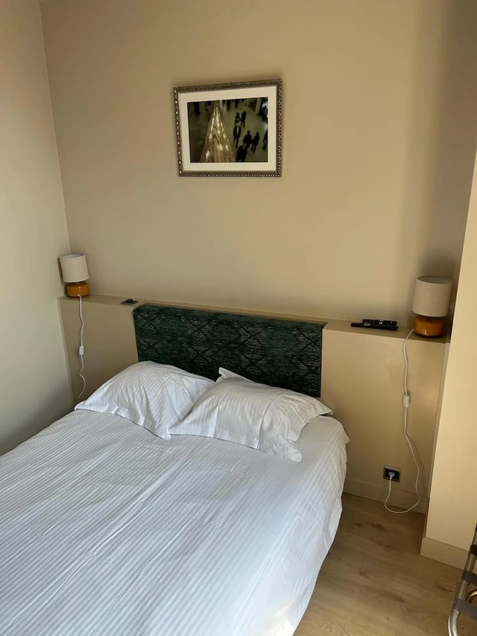 Bed in Hotel Salvators