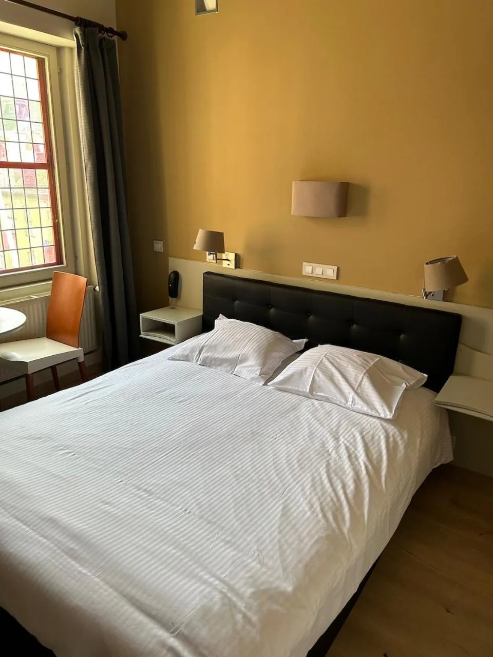 Bed in Hotel Salvators