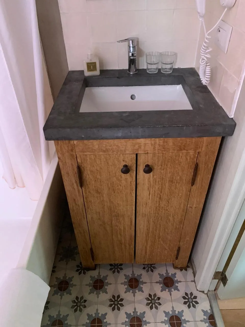 Bathroom in Hotel Salvators