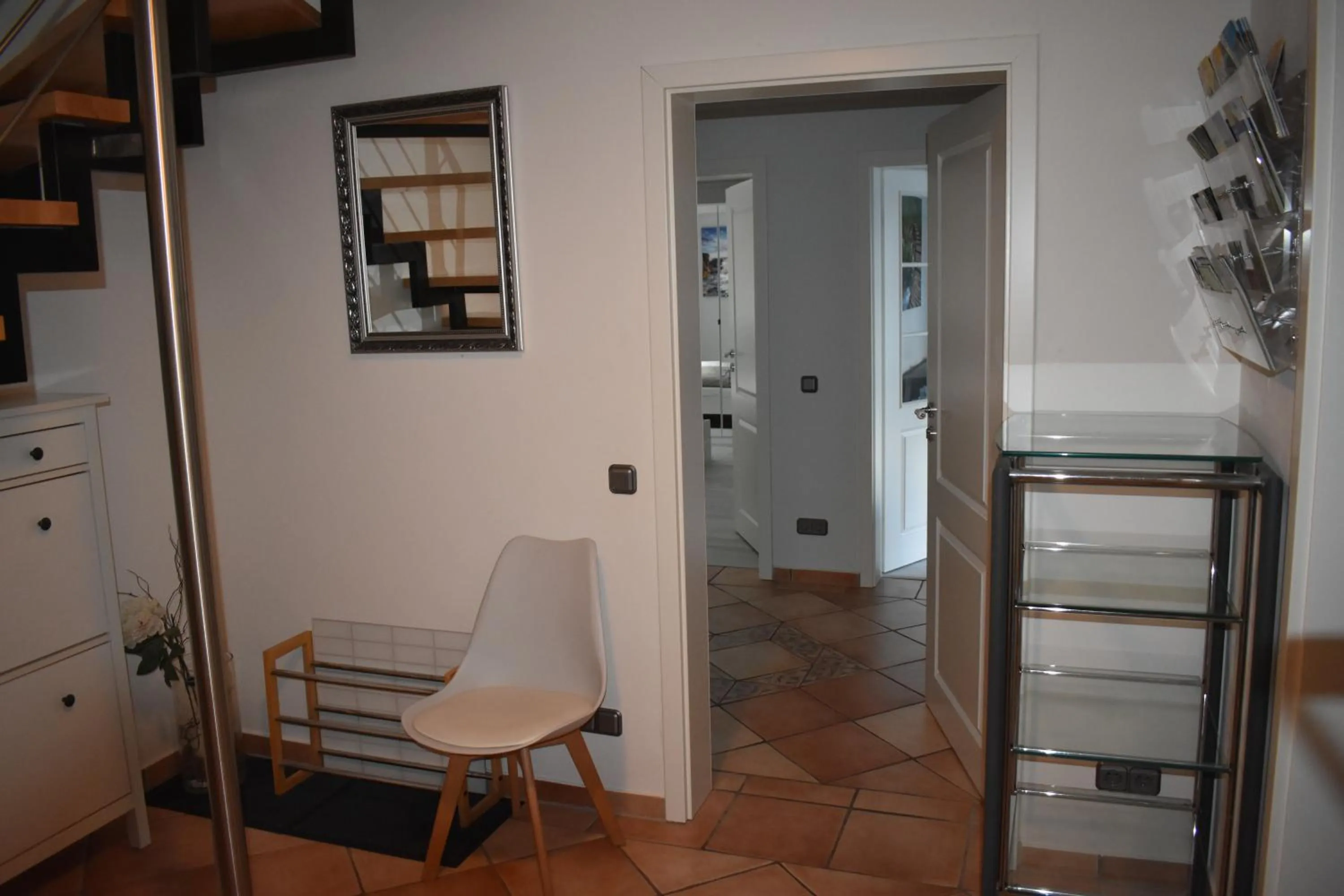 Seating area in Ferienwohnung JaRa 1 mit Sauna