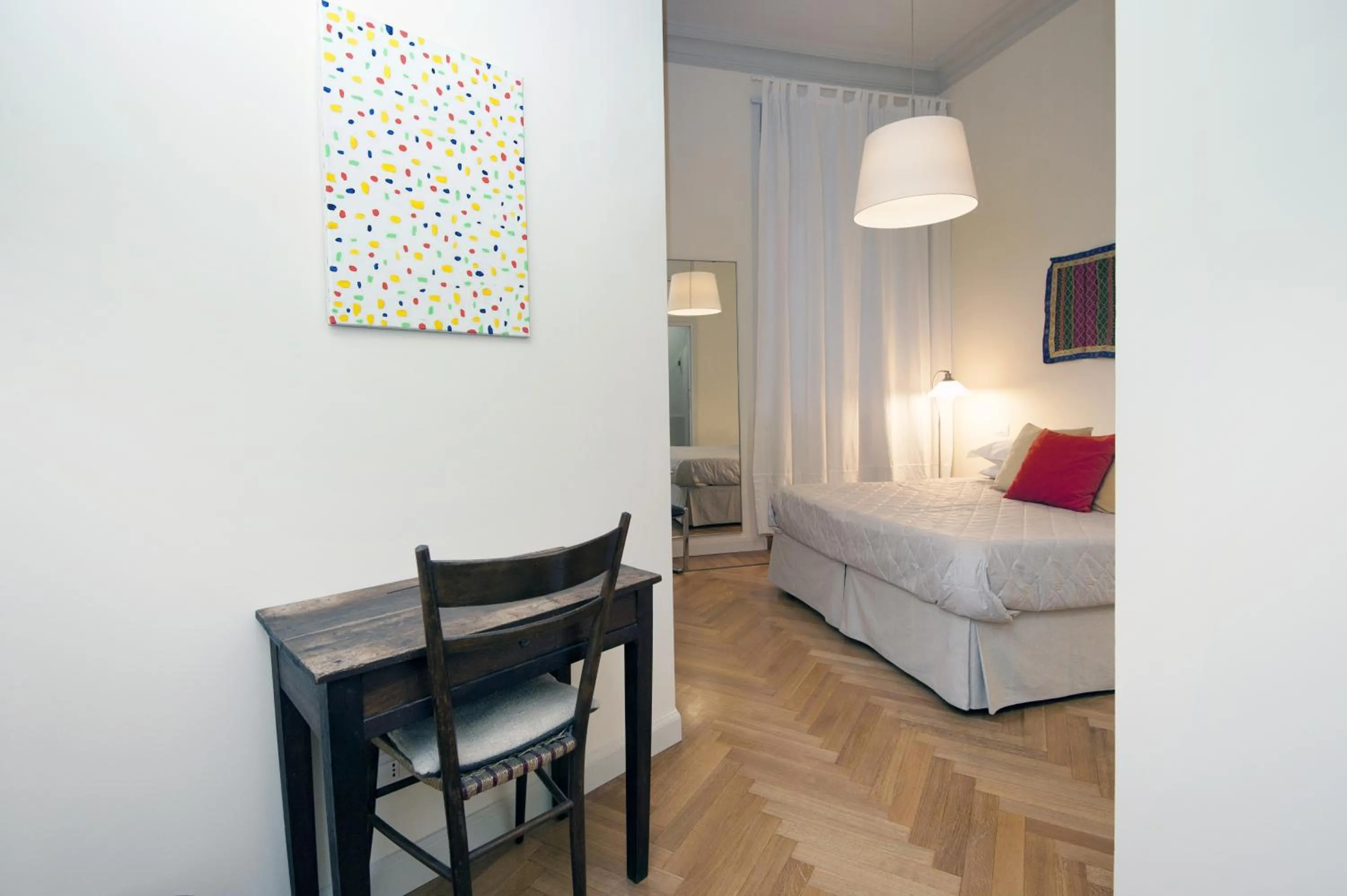 Photo of the whole room, Bed in B&B Torino Crocetta