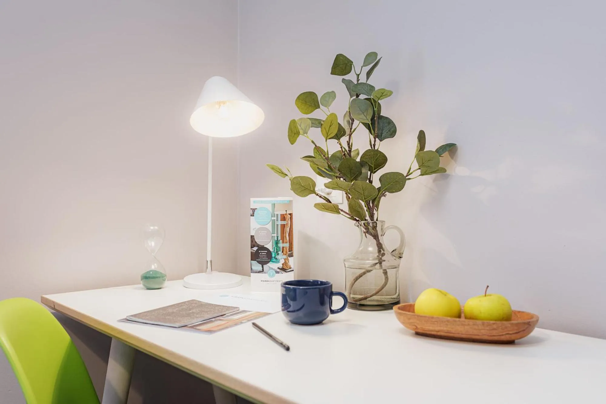 Bedroom in VISIONAPARTMENTS Lucerne - contactless check-in